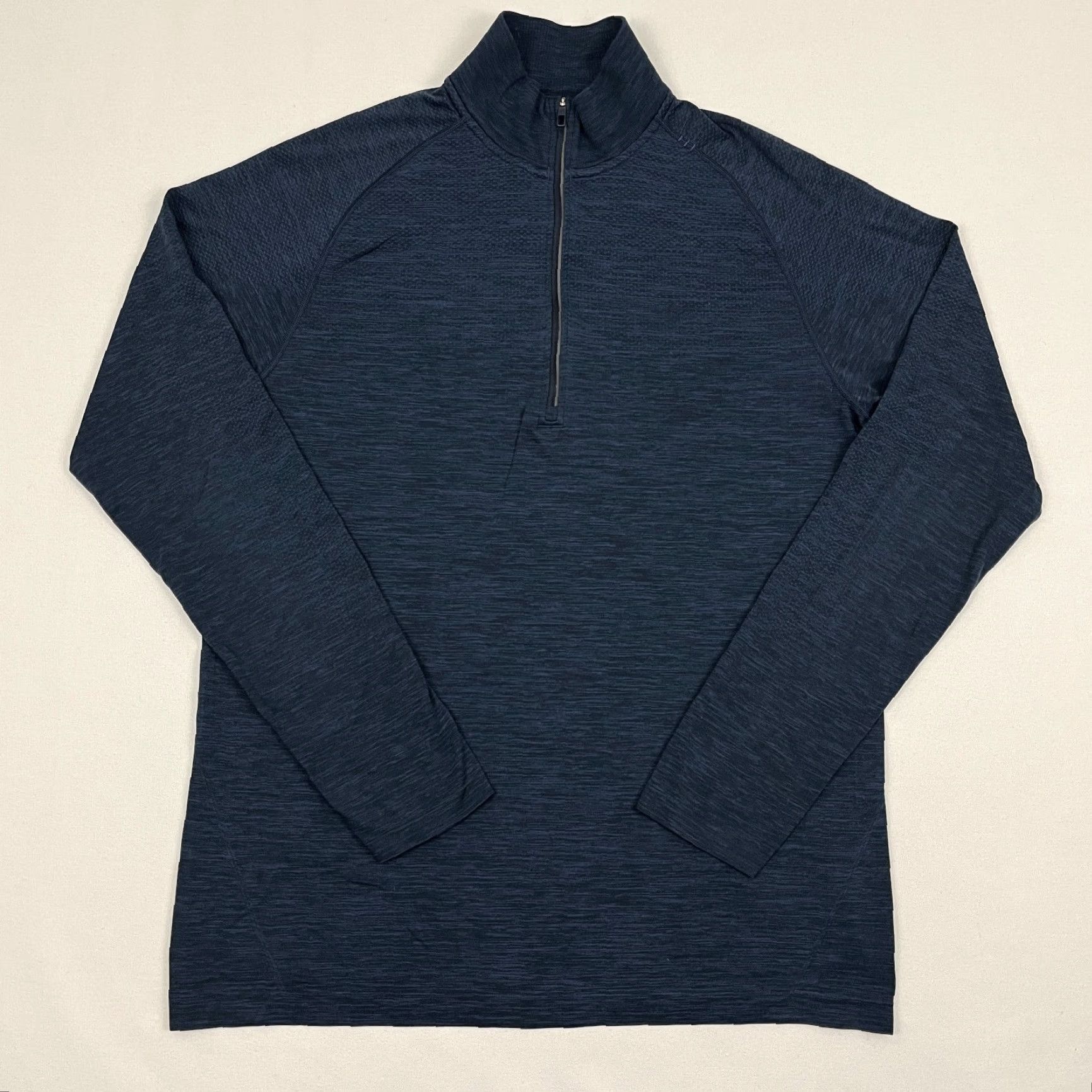 Lululemon Lululemon Metal Vent Tech Pullover Mens L Dark Blue Active Quarter Zip Golf Prep Jacket Size US L / EU 52-54 / 3 - 4 Thumbnail