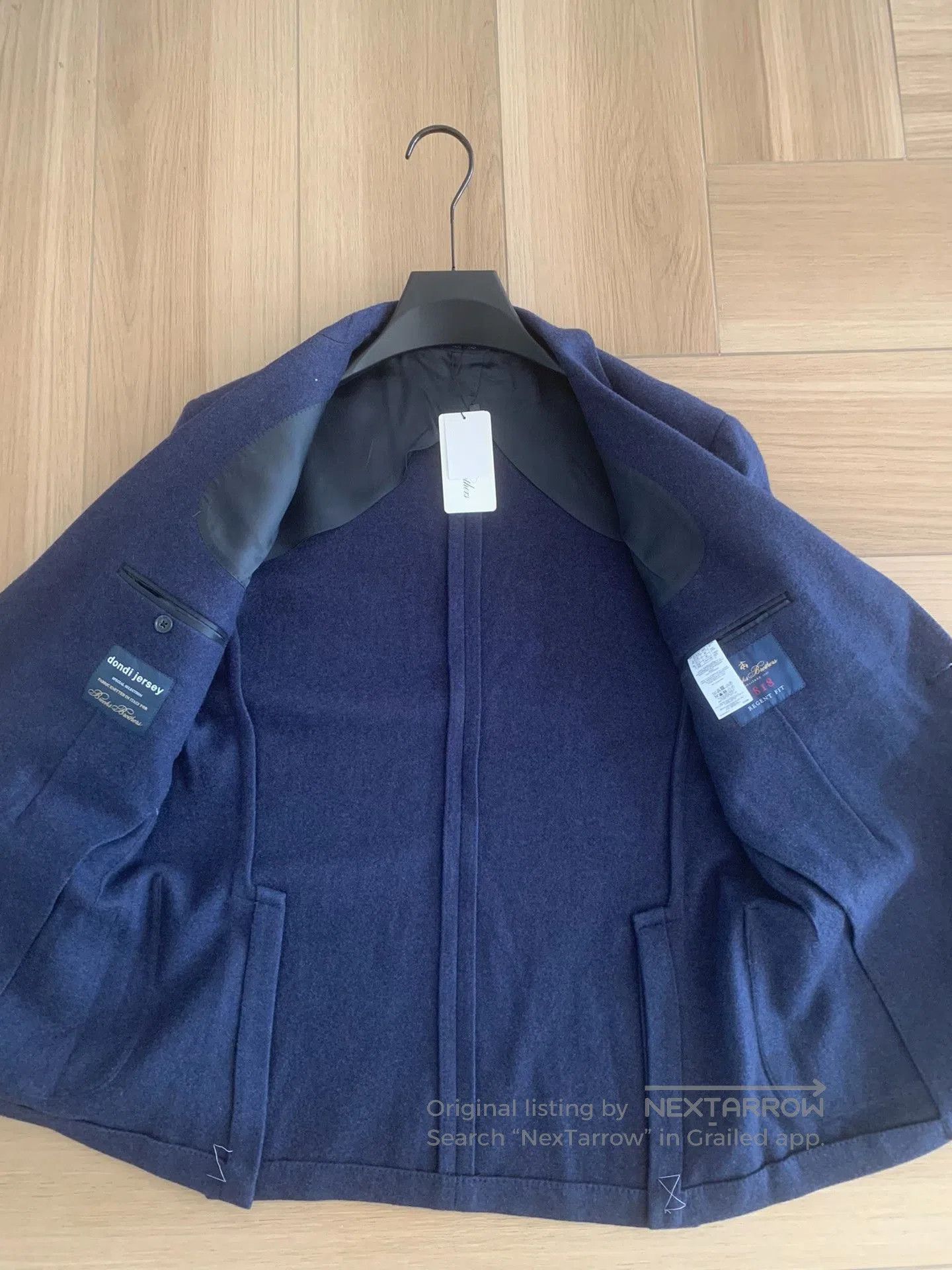 Brooks Brothers Brooks Brothers Men's Wool Suit Jacket. Size US S / EU 44-46 / 1 - 3 Thumbnail