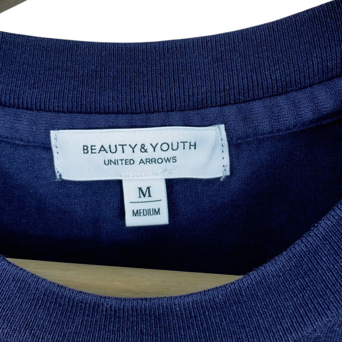 Vintage UNITED ARROWS JAPAN Beauty & Youth Collection Tee Shirt Top Size M / US 6-8 / IT 42-44 - 5 Thumbnail