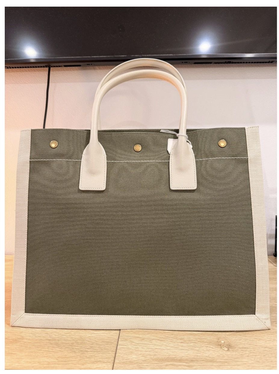 Saint Laurent Paris AUTHENTICATED Saint Laurent Rive Gauche Tote💚Tags attached ✅ Size ONE SIZE - 13 Thumbnail