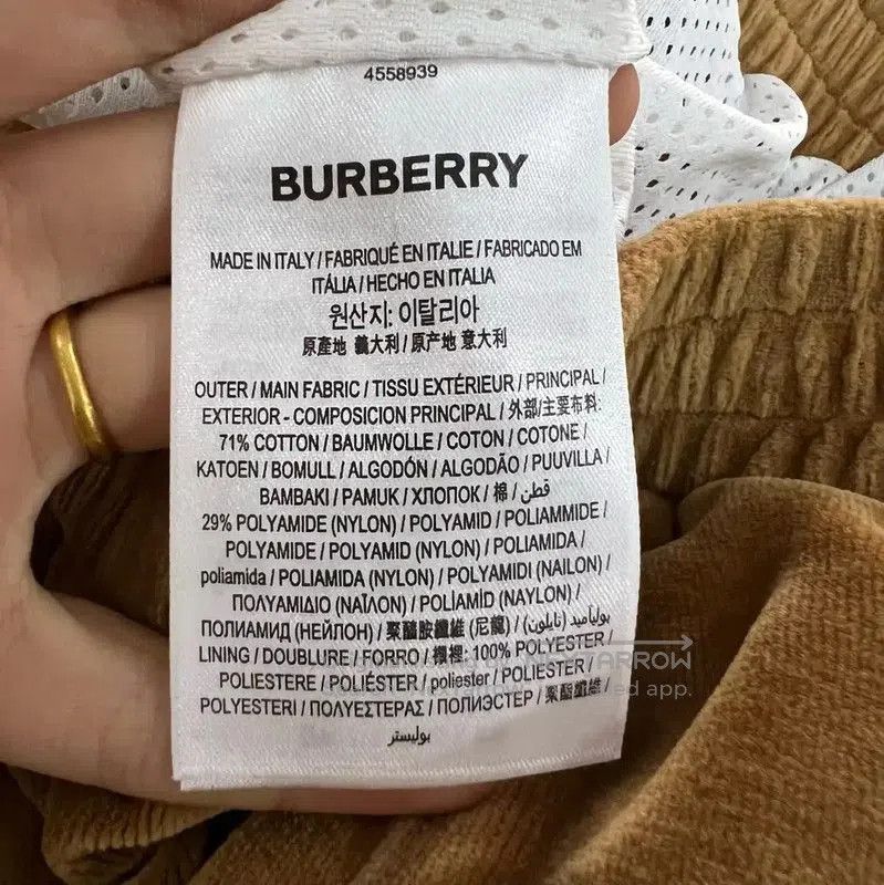 Burberry Burberry Men's Color Block Casual Pants. Size US 34 / EU 50 - 4 Thumbnail