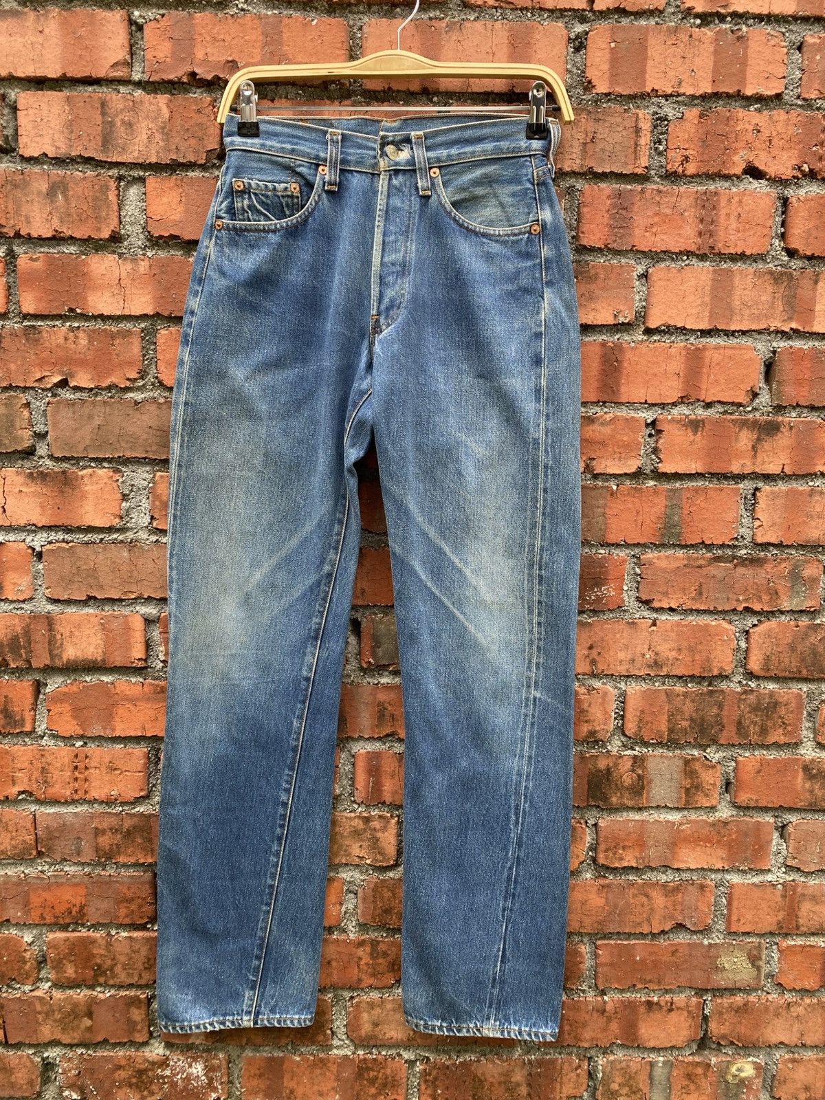 Levi's Vintage Clothing W27x32.5 Vintage levi's 501 redline big E made in USA Size 27" / US 4 / IT 40 - 1 Thumbnail