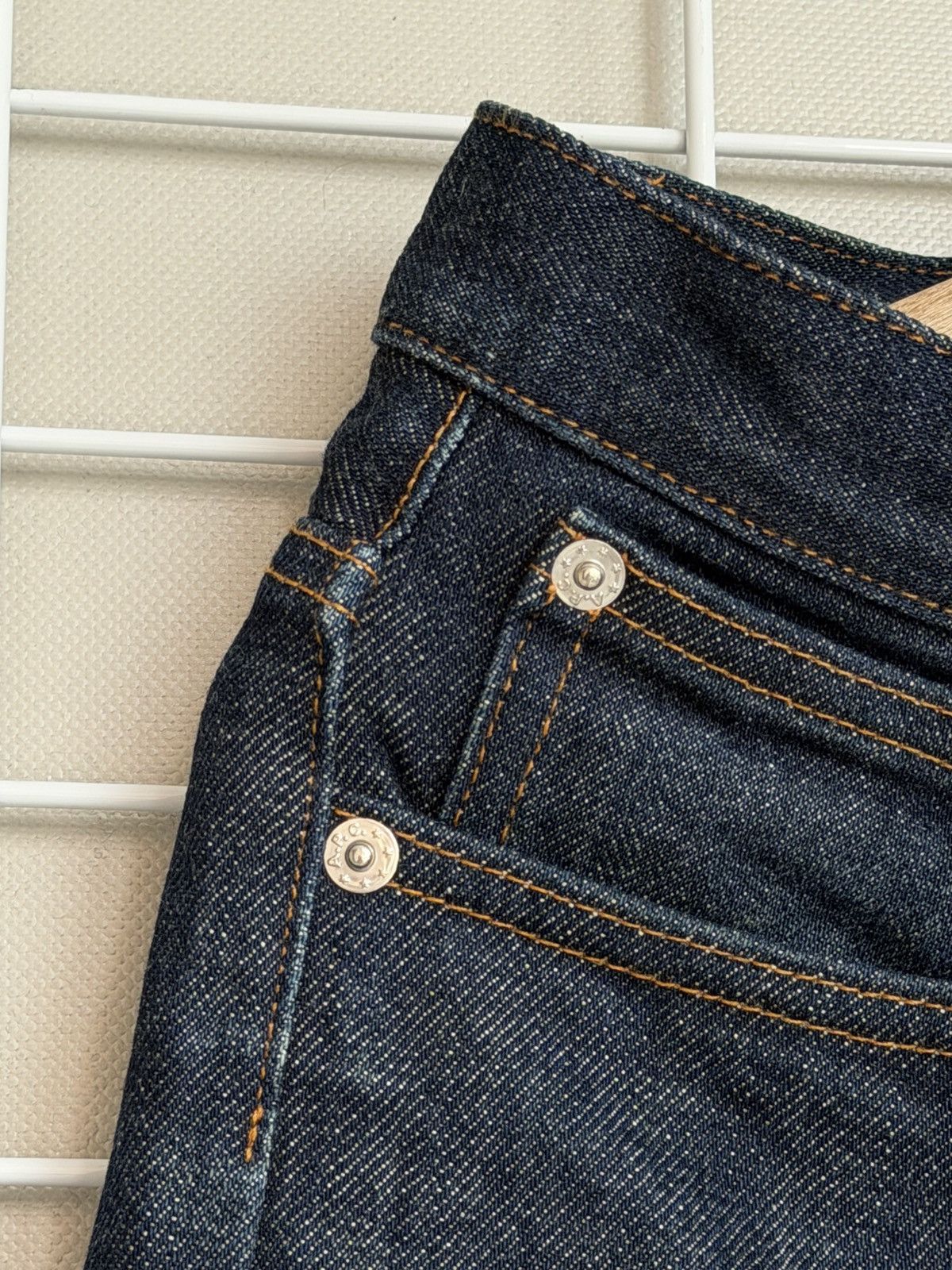A.P.C. A.P.C. Raw Selvedge Denim Jeans Mens Size 31 Tapered Pants Size US 31 - 10 Thumbnail