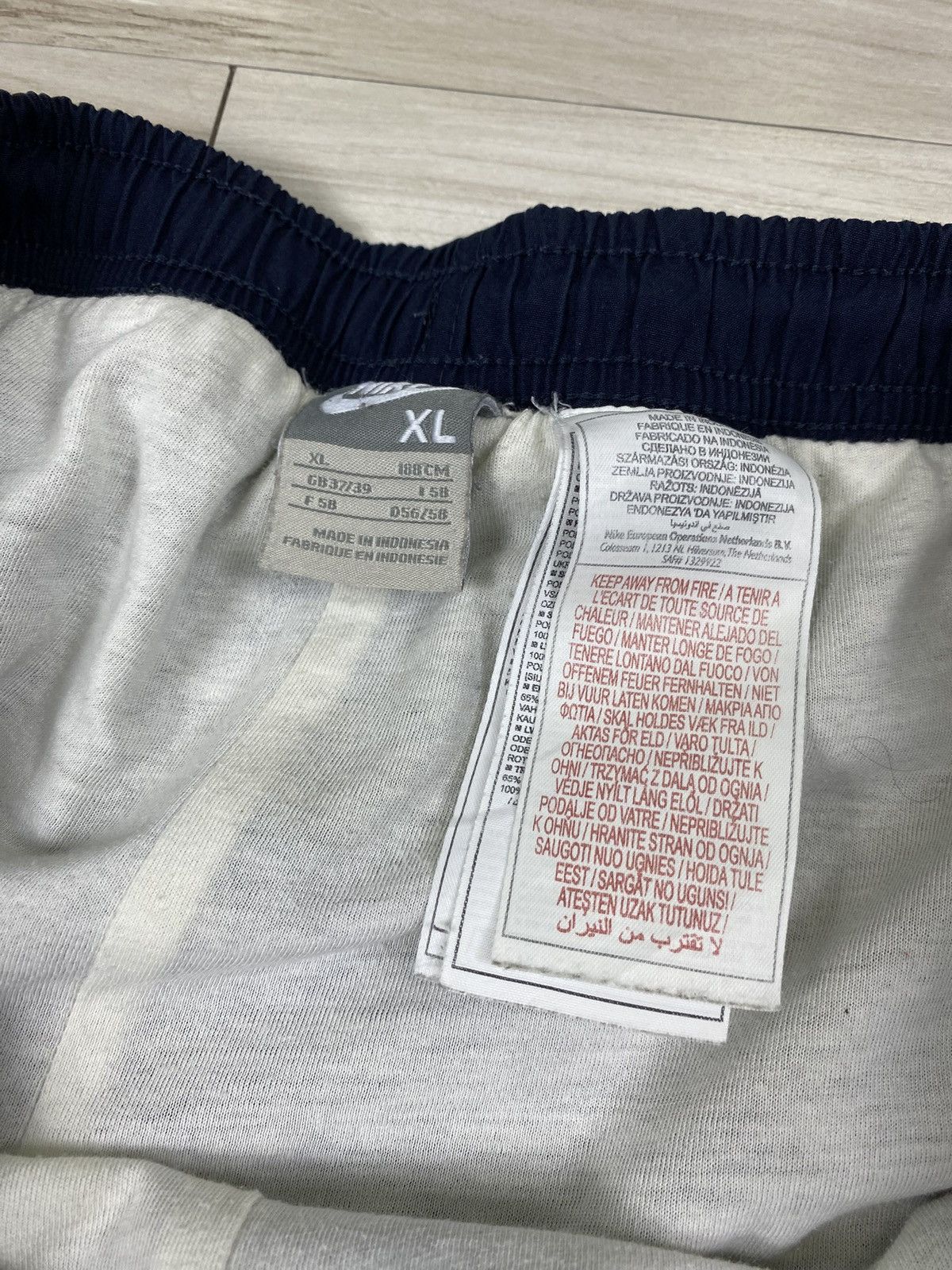 Nike Nike Y2K Double swoosh Vintage Nylon Track Pants Drill Track Size US 34 / EU 50 - 10 Thumbnail