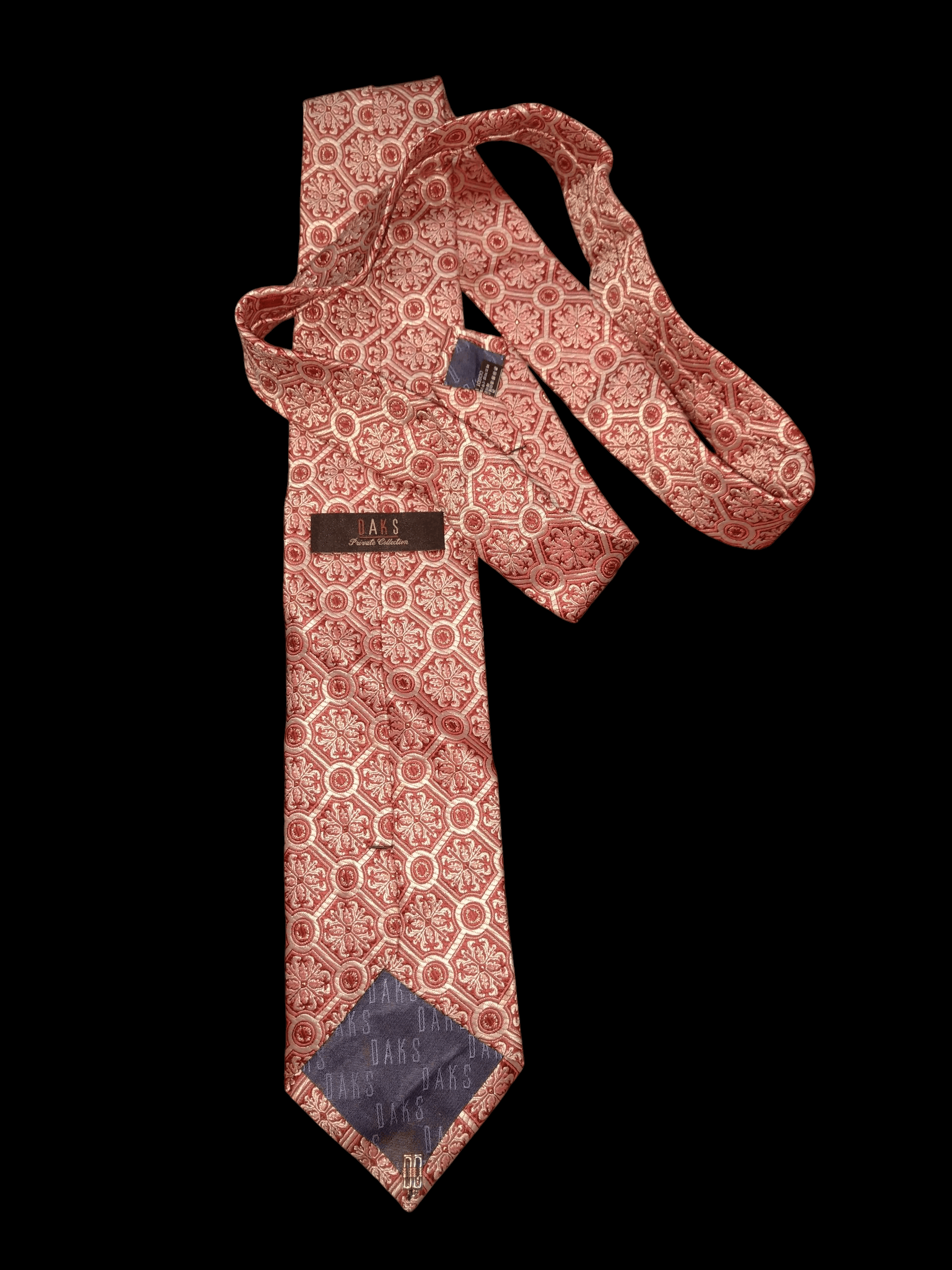DAKS ICONIC DAKS PRIVATE COLLECTION GEOMETRIC TIE WITH BEADS Size ONE SIZE - 9 Thumbnail