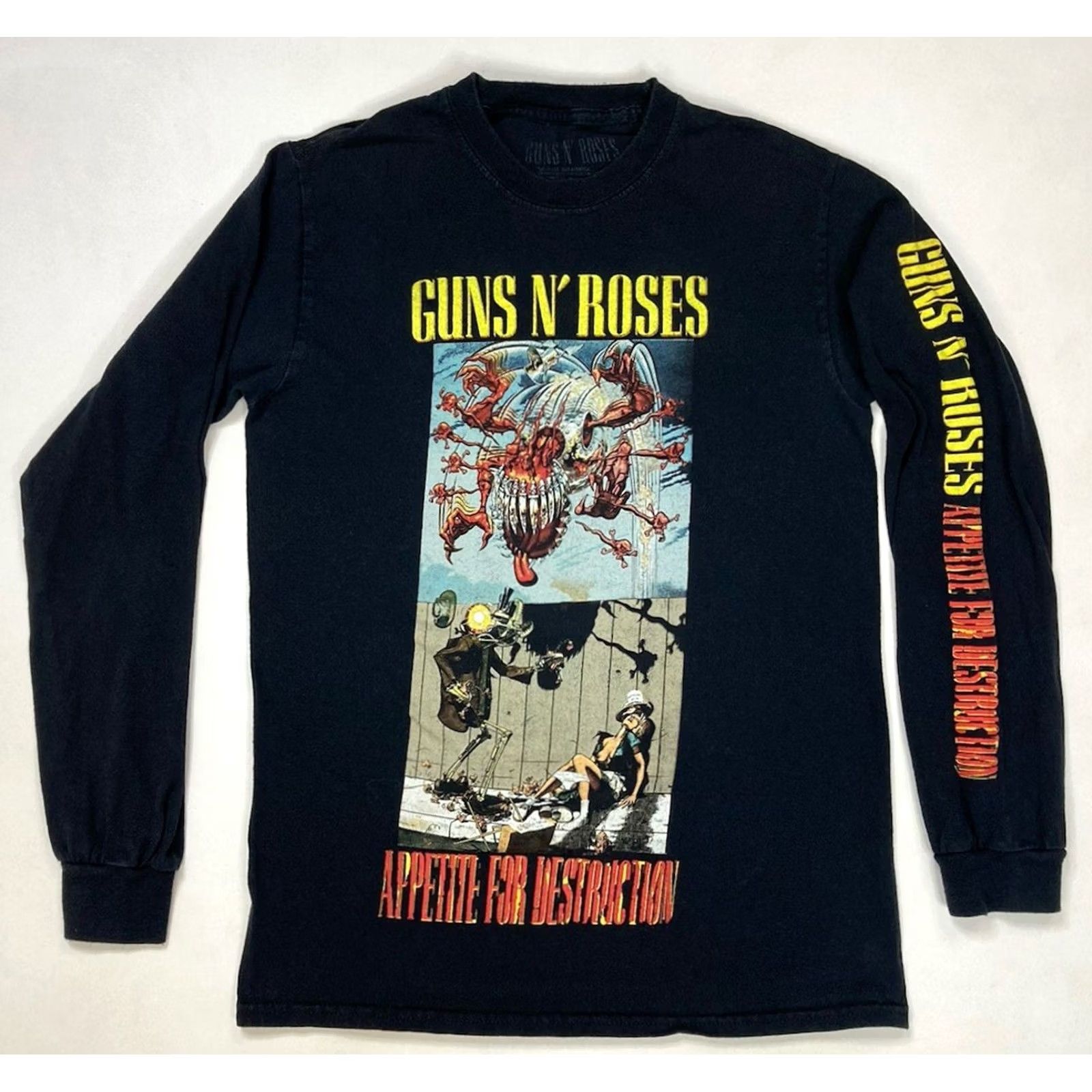 Vintage VINTAGE Guns N Roses Shirt Women Small Long Sleeve Size S / US 4 / IT 40 - 2 Thumbnail