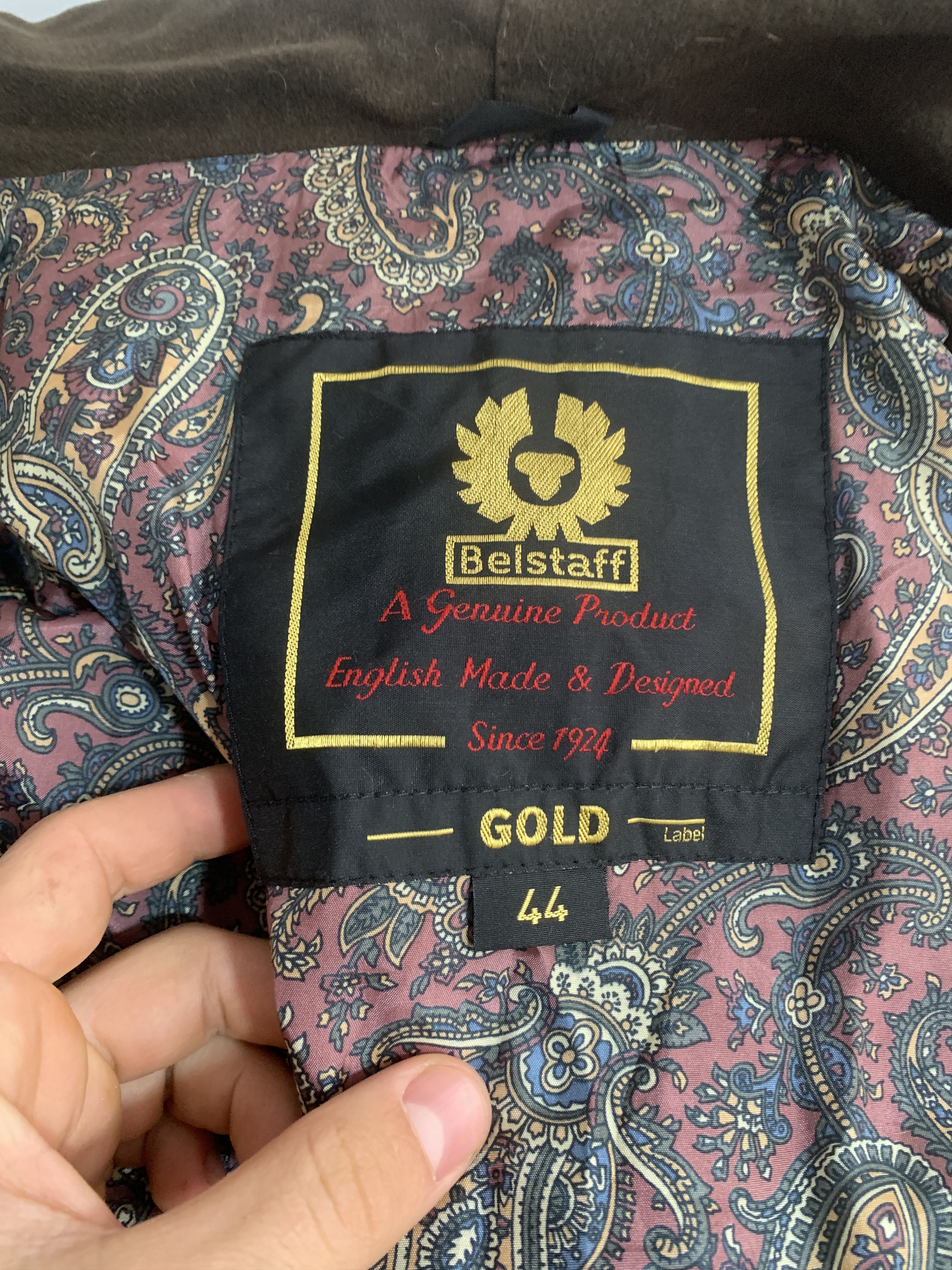 Belstaff Baroque Collection Wax Belstaff GoldLabel Bomber Size 44 M L Size M / US 6-8 / IT 42-44 - 7 Thumbnail
