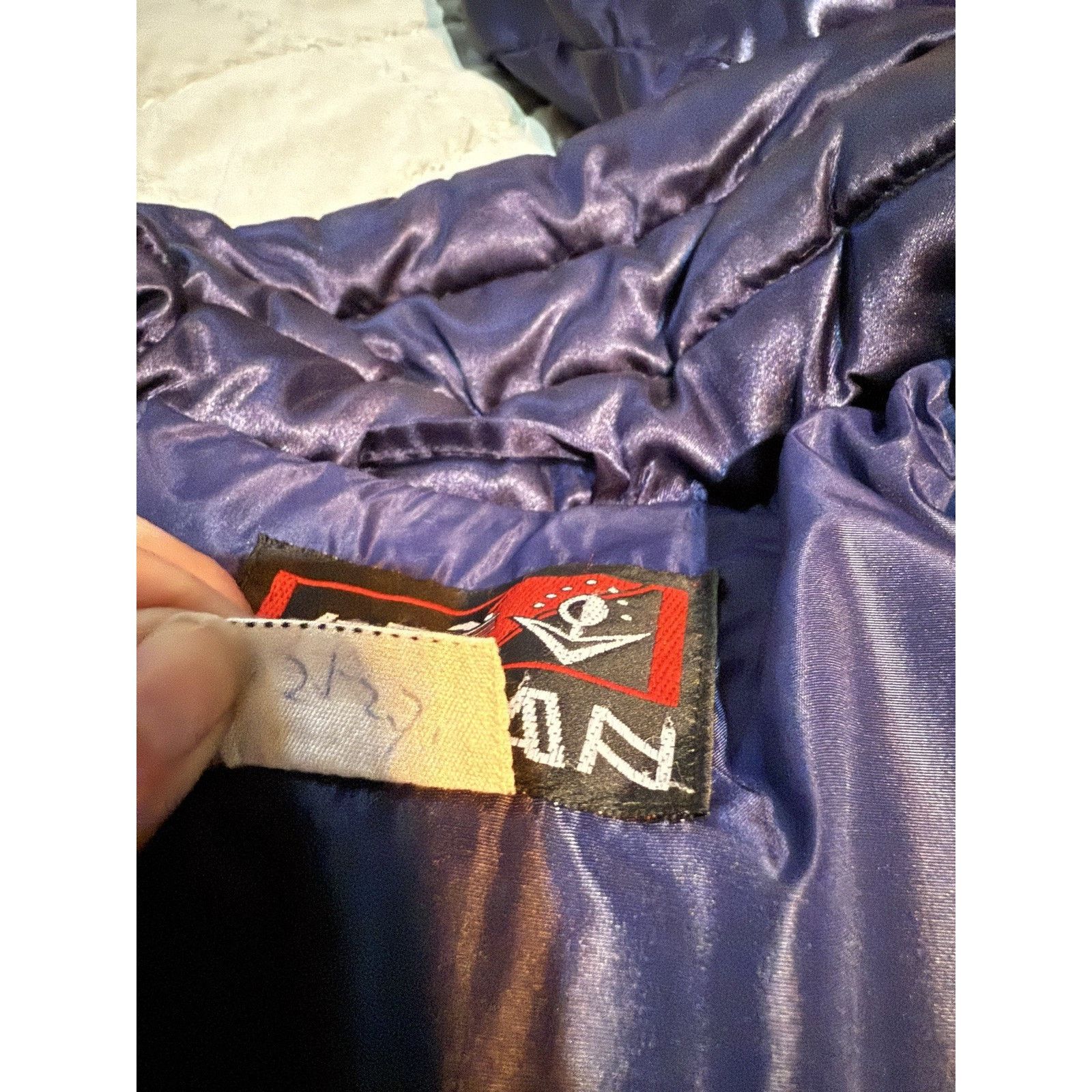 & Other Stories Vtg 90’s Yililan Chinese Womens M/S Puffer Down Navy Parka Size S / US 4 / IT 40 - 10 Thumbnail