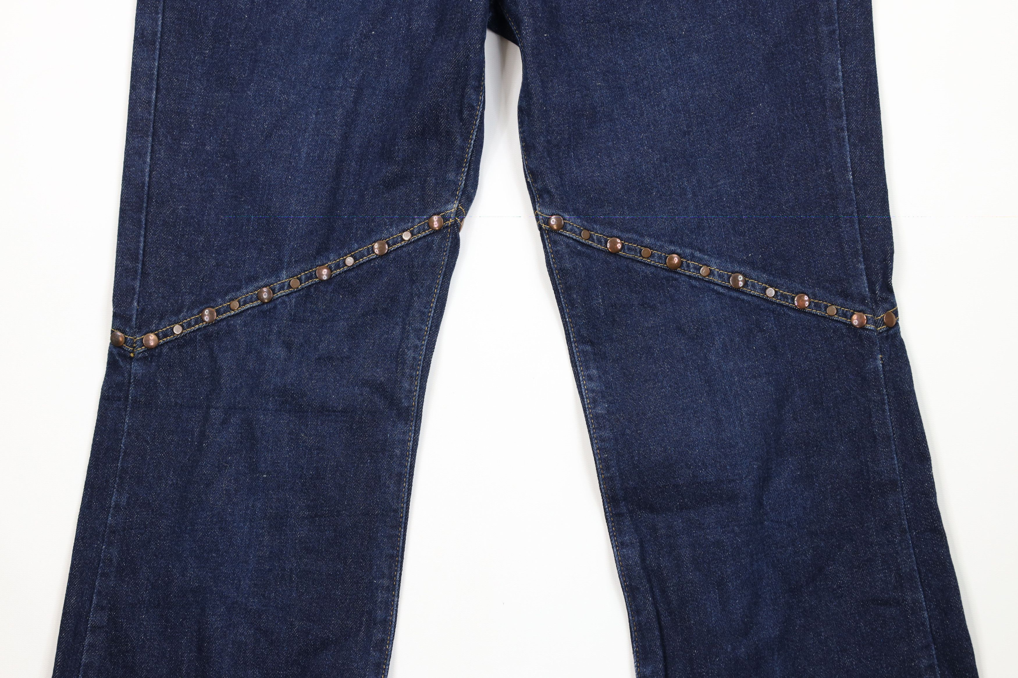 Tommy Hilfiger Vintage Y2K 2000 Tommy Hilfiger Hipster Flared Denim Jeans Size 30" / US 8 / IT 44 - 3 Thumbnail