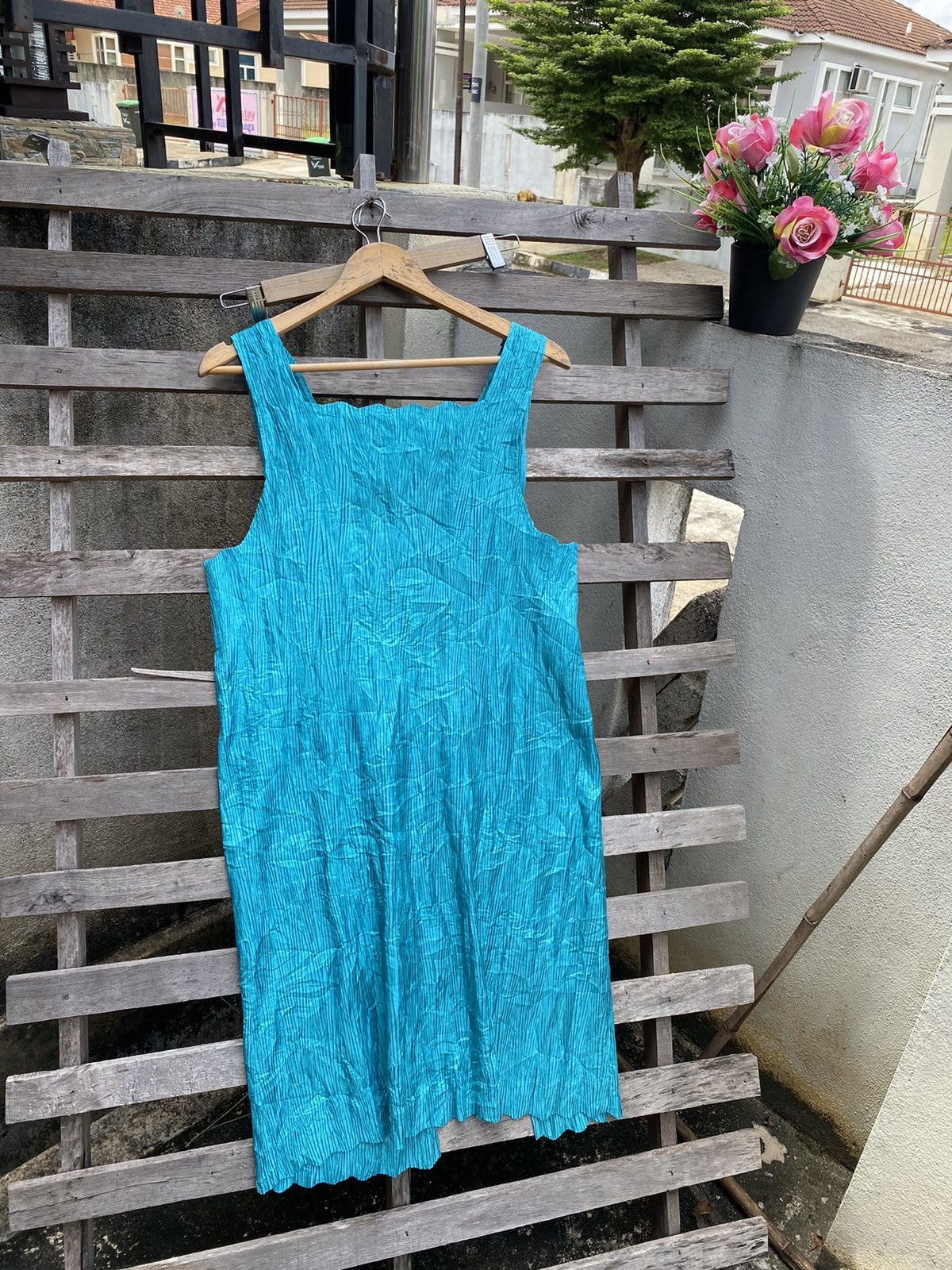 Pleats Please Issey Miyake Rare ❗️ Vintage Issey Miyake Pleated Apron Size ONE SIZE - 1 Thumbnail