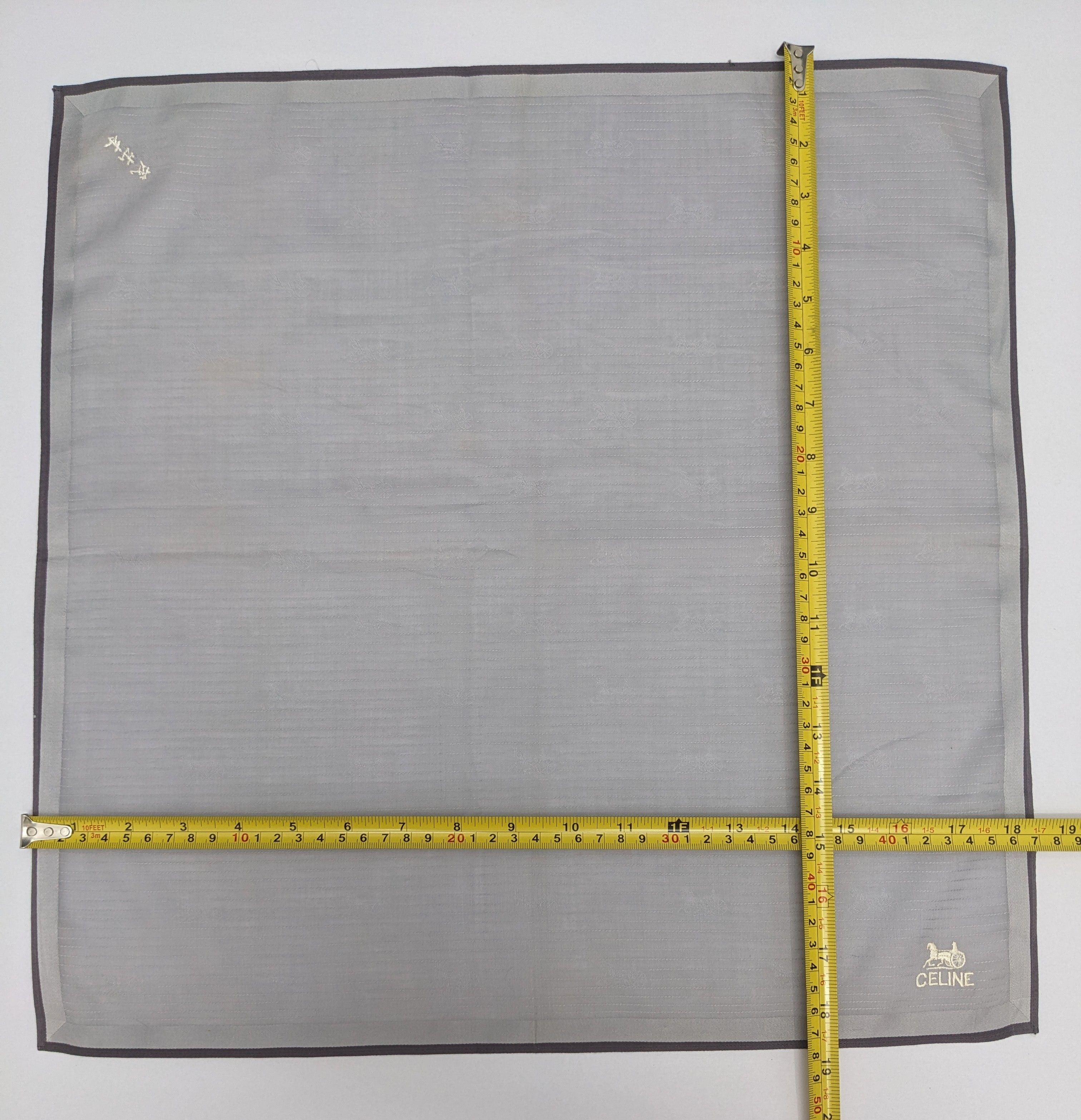 Celine VINTAGE CLASSIC CELINE HANDKERCHIEF Size ONE SIZE - 2 Thumbnail
