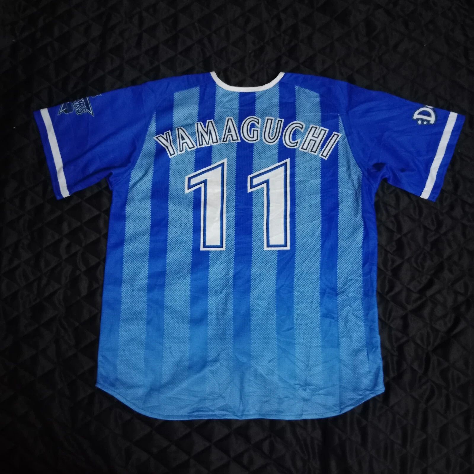 MLB Yokohama DeNA Baystars Japanese Baseball Jersey Size US M / EU 48-50 / 2 - 5 Thumbnail