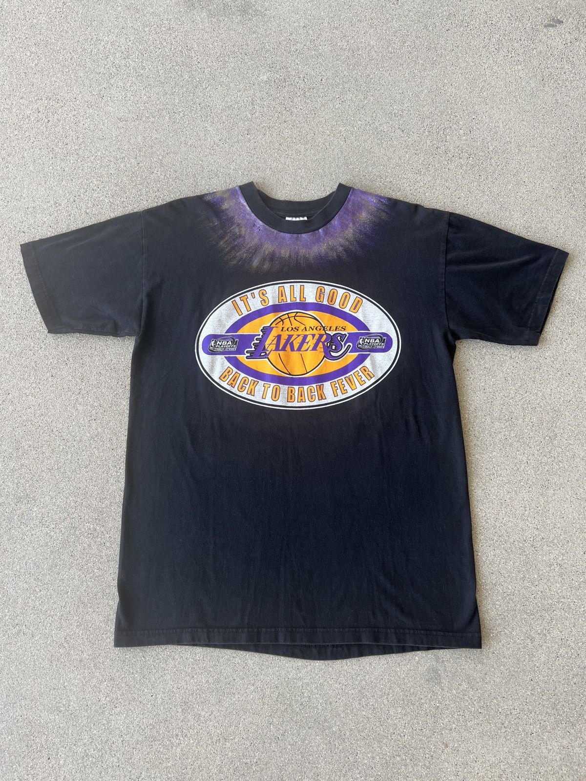 NBA Vintage 01’ L.A. Lakers “Back To Back Fever” NBA Finals Tee Size US L / EU 52-54 / 3 - 1 Thumbnail