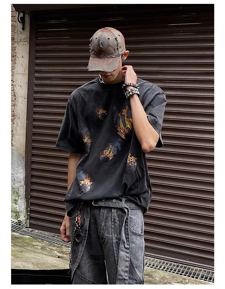Japanese Brand × Vintage Vintage punk shirt Size US L / EU 52-54 / 3 - 2 Thumbnail