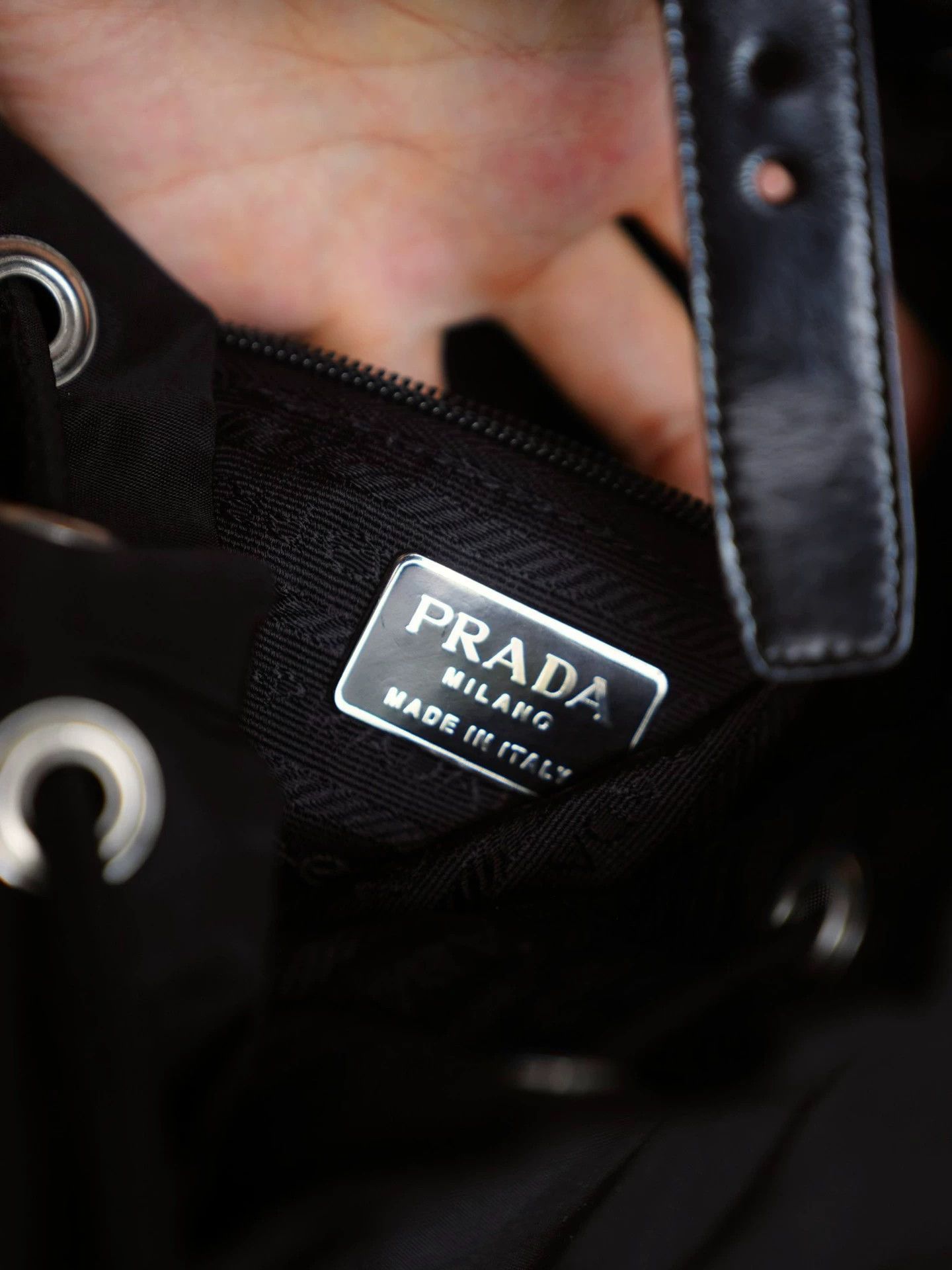 Prada Prada 2003 Poster Parachute Mini Backpack Size ONE SIZE - 6 Thumbnail