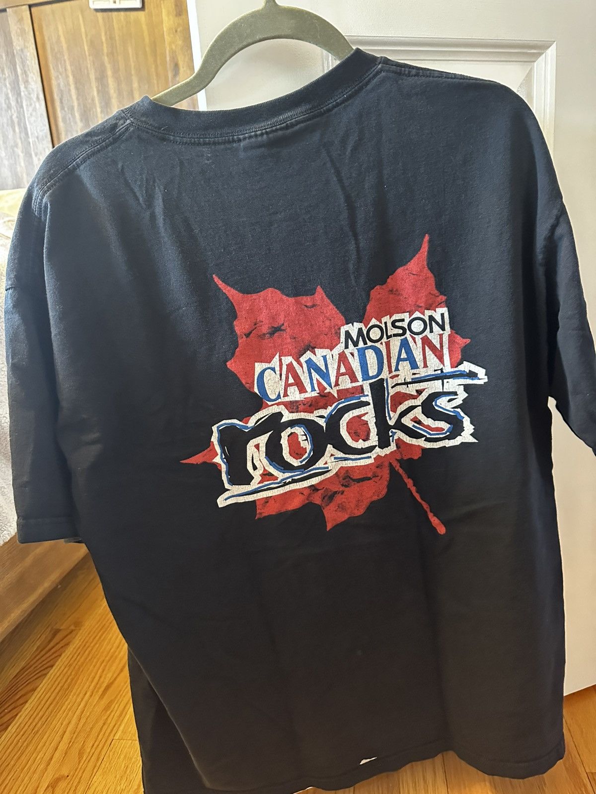 Other Molson “Canadian Rocks” Black Vintage Tee Size US XL / EU 56 / 4 - 3 Thumbnail