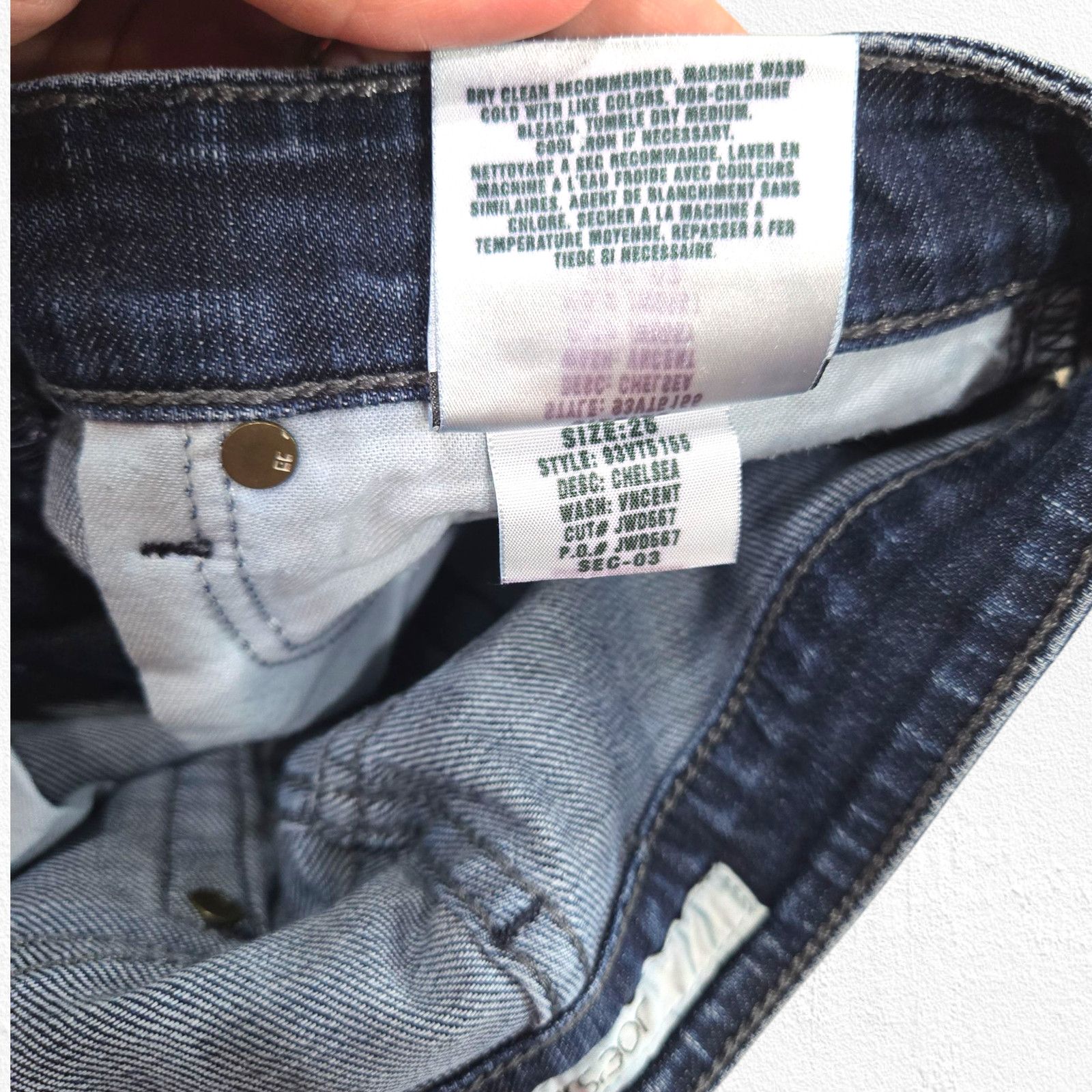 Other Y2K Joes Jeans Slim Bootcut Low Rise Dark Wash Jeans Size 25 Size 25" / US 0 / IT 36 - 8 Thumbnail