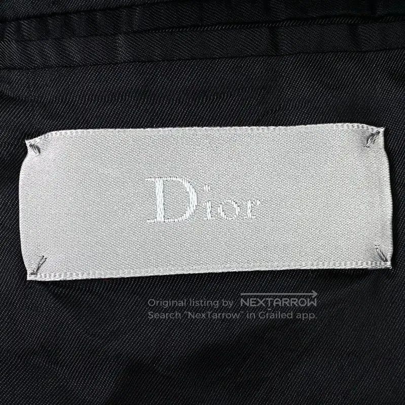 Dior Dior Black Wool Men's Outerwear . Size US L / EU 52-54 / 3 - 5 Thumbnail