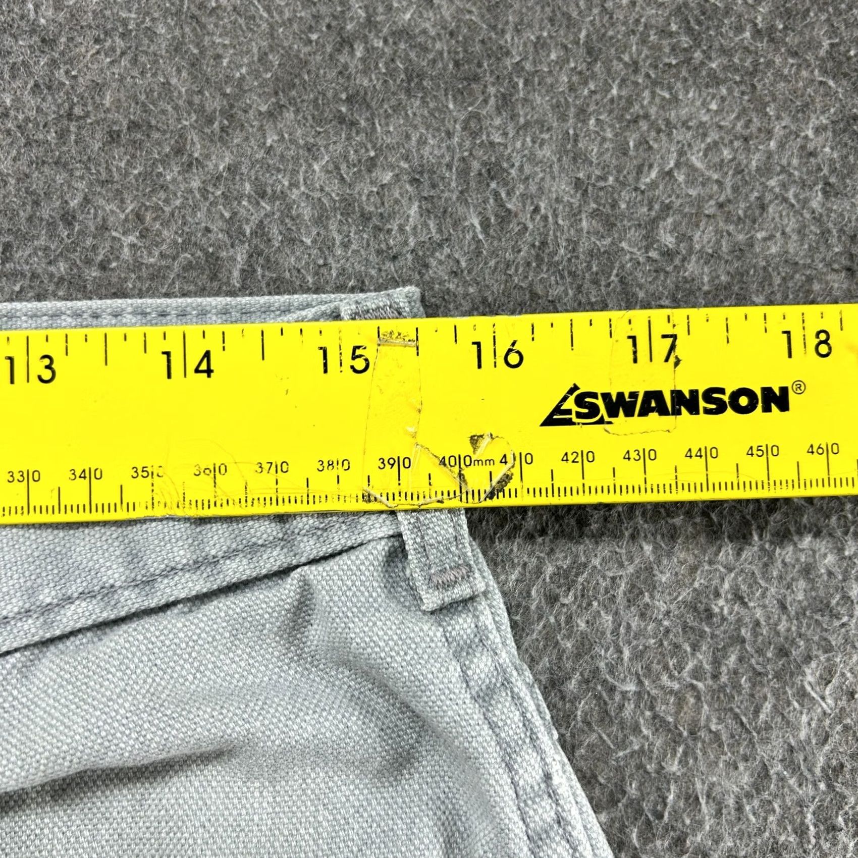 Lee VINTAGE Lee Jeans Men 34x34 Gray Bootcut Straight Distressed 90s Cowboy Wrangler 13MWZ 5-Pocket Cotton Denim Light Wash Medium Wash Regular Fit Size US 34 / EU 50 - 7 Thumbnail