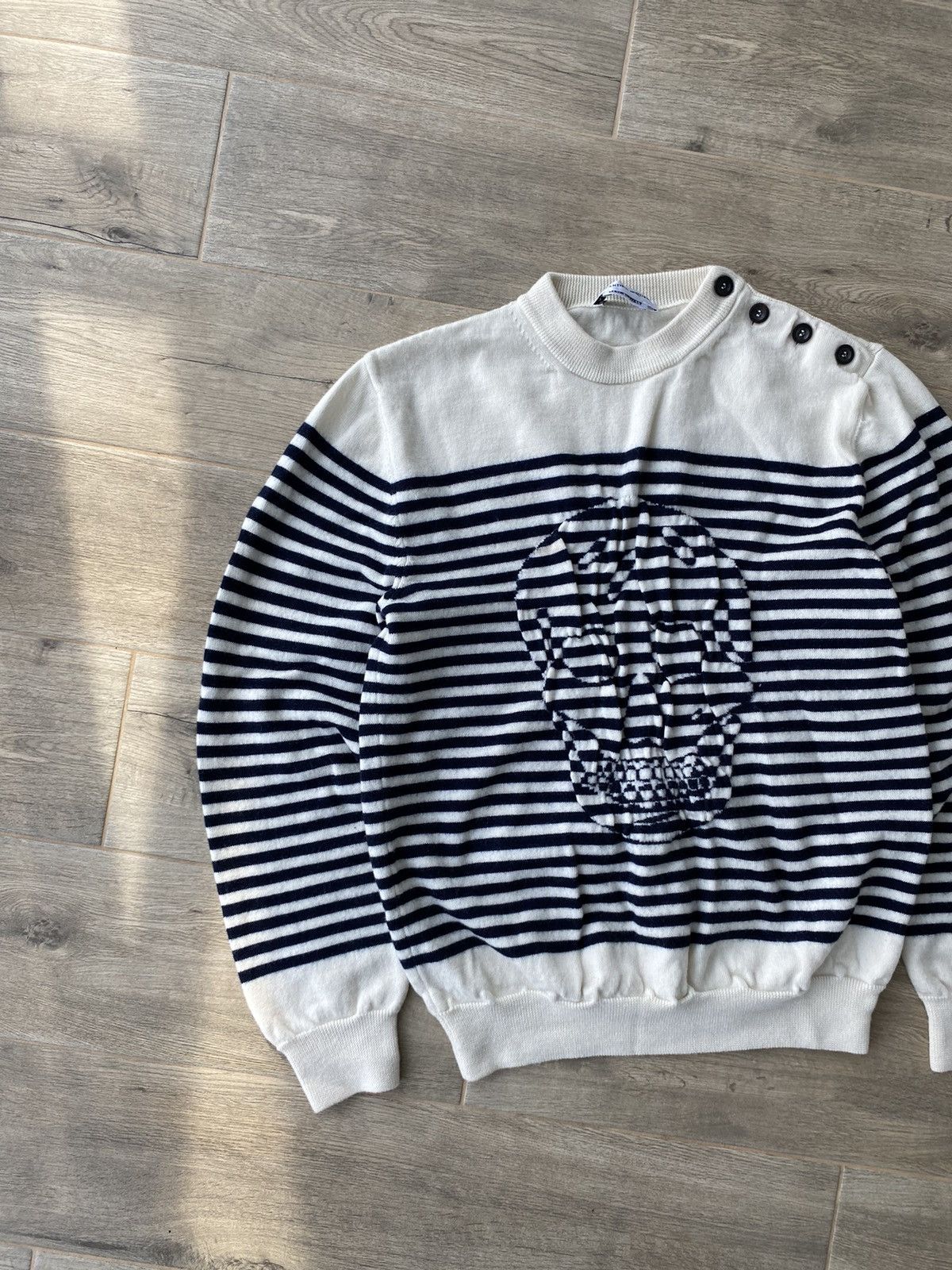 Alexander McQueen Alexander Mqueen Skull Sweater Size L / US 10 / IT 46 - 2 Thumbnail