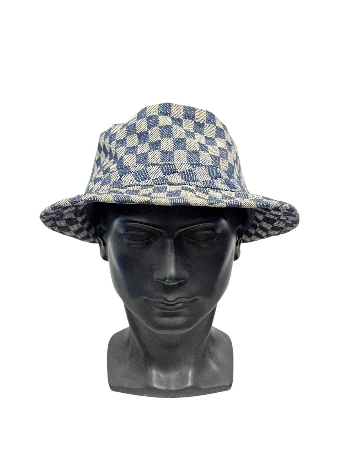 Vintage Vintage Plaid tartan Bucket Hat Size ONE SIZE - 1 Thumbnail