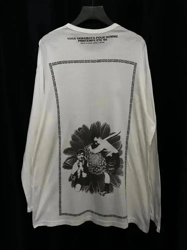 Yohji Yamamoto Yohji Yamamoto 96SS flowers & teenager long sleeves tee-250 Size US M / EU 48-50 / 2 - 1 Thumbnail