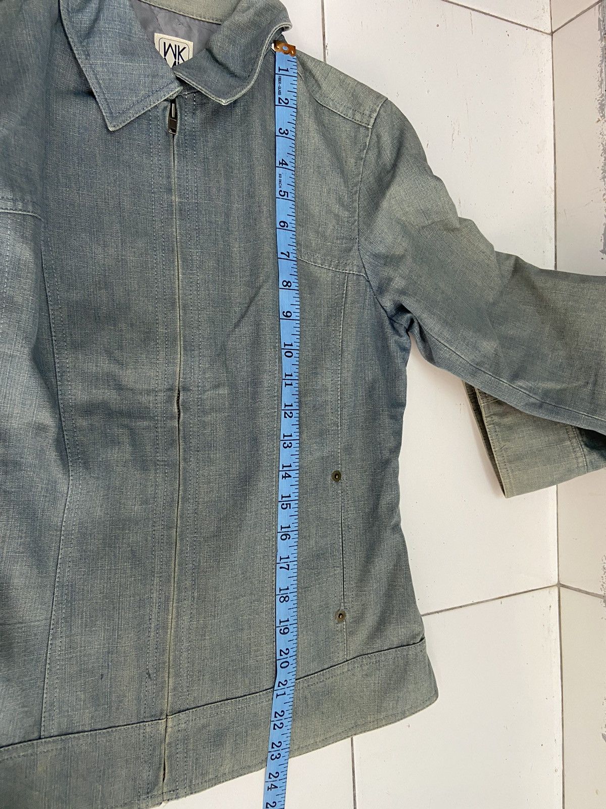 Michel Klein MICHEL KLEIN PARIS DENIM JACKET Size XS / US 0-2 / IT 36-38 - 17 Thumbnail