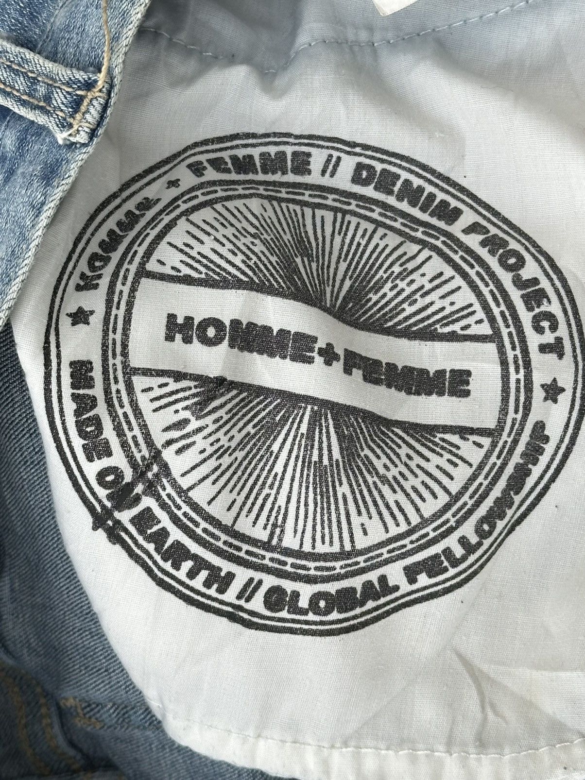 Homme + Femme La denim jeans from the brand Homme + Femme. Size US 30 / EU 46 - 25 Thumbnail