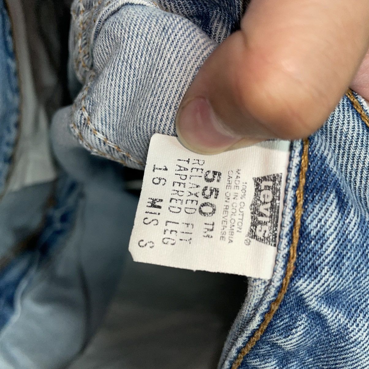 Levi's Levi’s 550 Vintage Denim Size 34" / US 12 / IT 48 - 3 Thumbnail