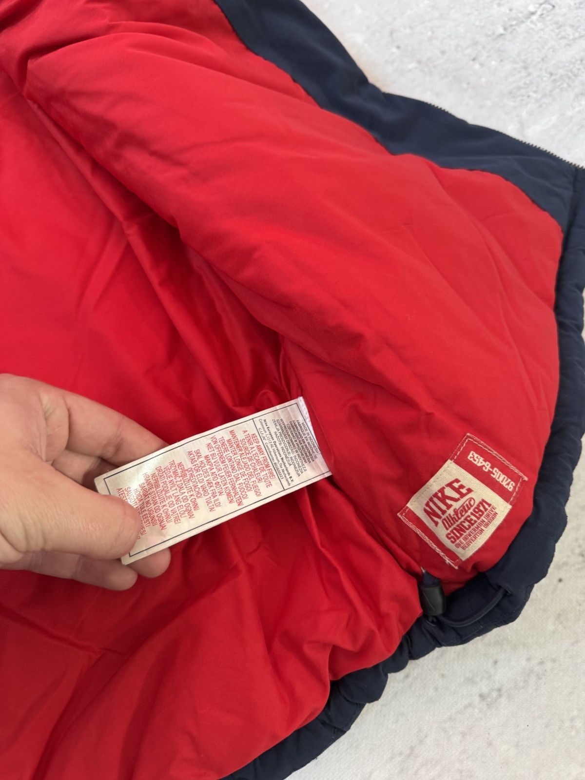 Nike × Vintage NIKE VINTAGE PUFFER DOWN VEST CENTET LOGO Size US L / EU 52-54 / 3 - 8 Thumbnail