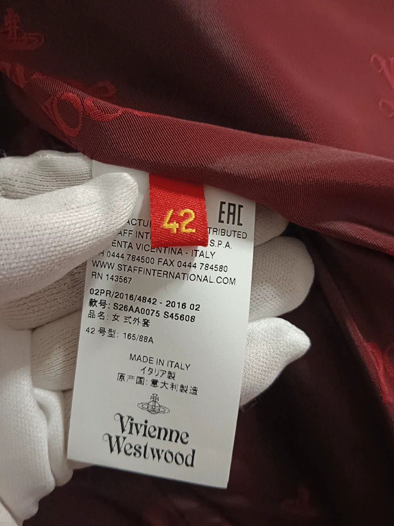 Vivienne Westwood Vivienne Westwood Love takes a woolen coat Size M / US 6-8 / IT 42-44 - 6 Thumbnail