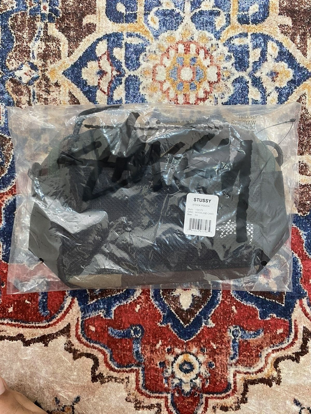 Stussy Stussy Stock Pouch - Camo Size ONE SIZE - 4 Thumbnail