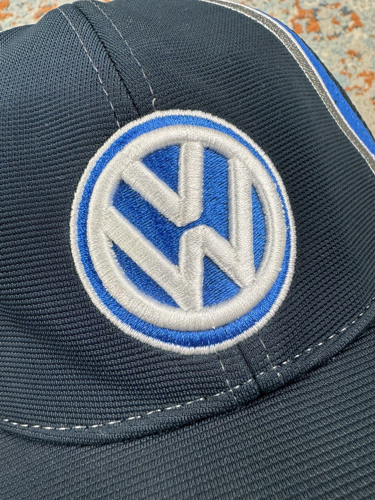 Vintage Vintage 00s Volkswagen R rally racing logo hat golf gti y2k Size ONE SIZE - 5 Thumbnail