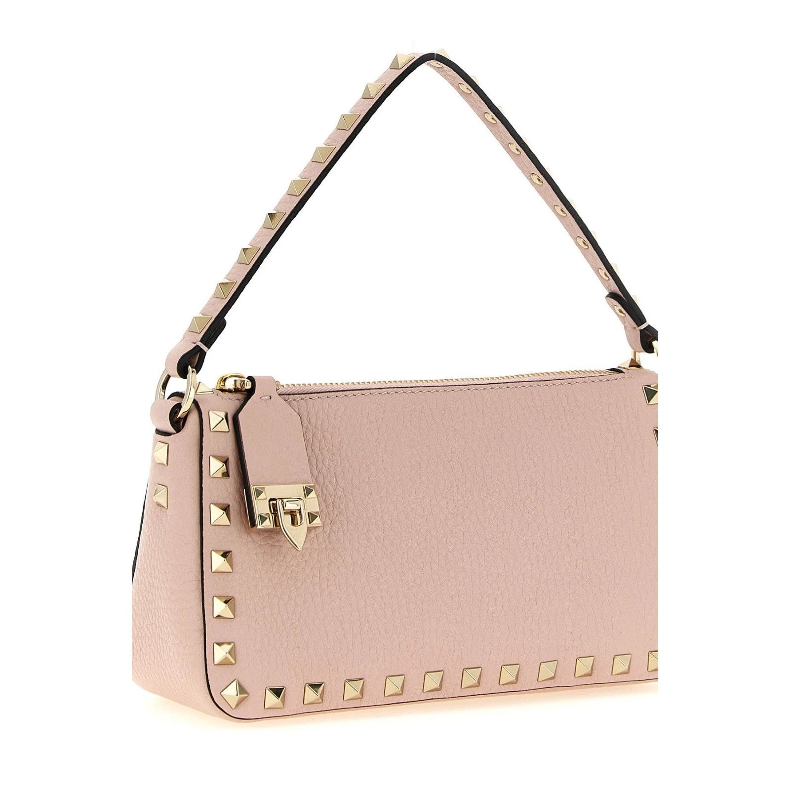 Valentino VALENTINO GARAVANI Rockstud Small Pink Shoulder Bag New & Au Size ONE SIZE - 3 Thumbnail