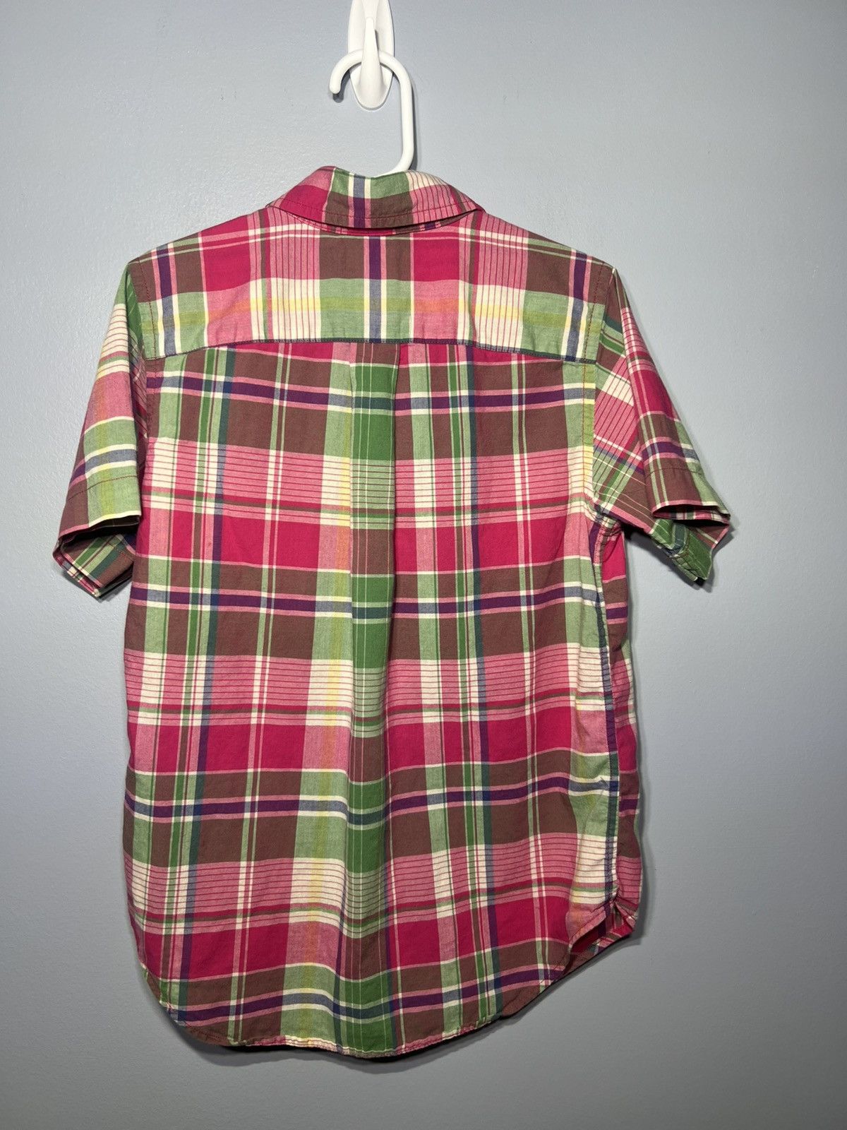 Polo Ralph Lauren Polo Ralph Lauren Boys Madra Plaid Button-Down Shirt Sz 6 Size US XXS / EU 40 - 3 Thumbnail