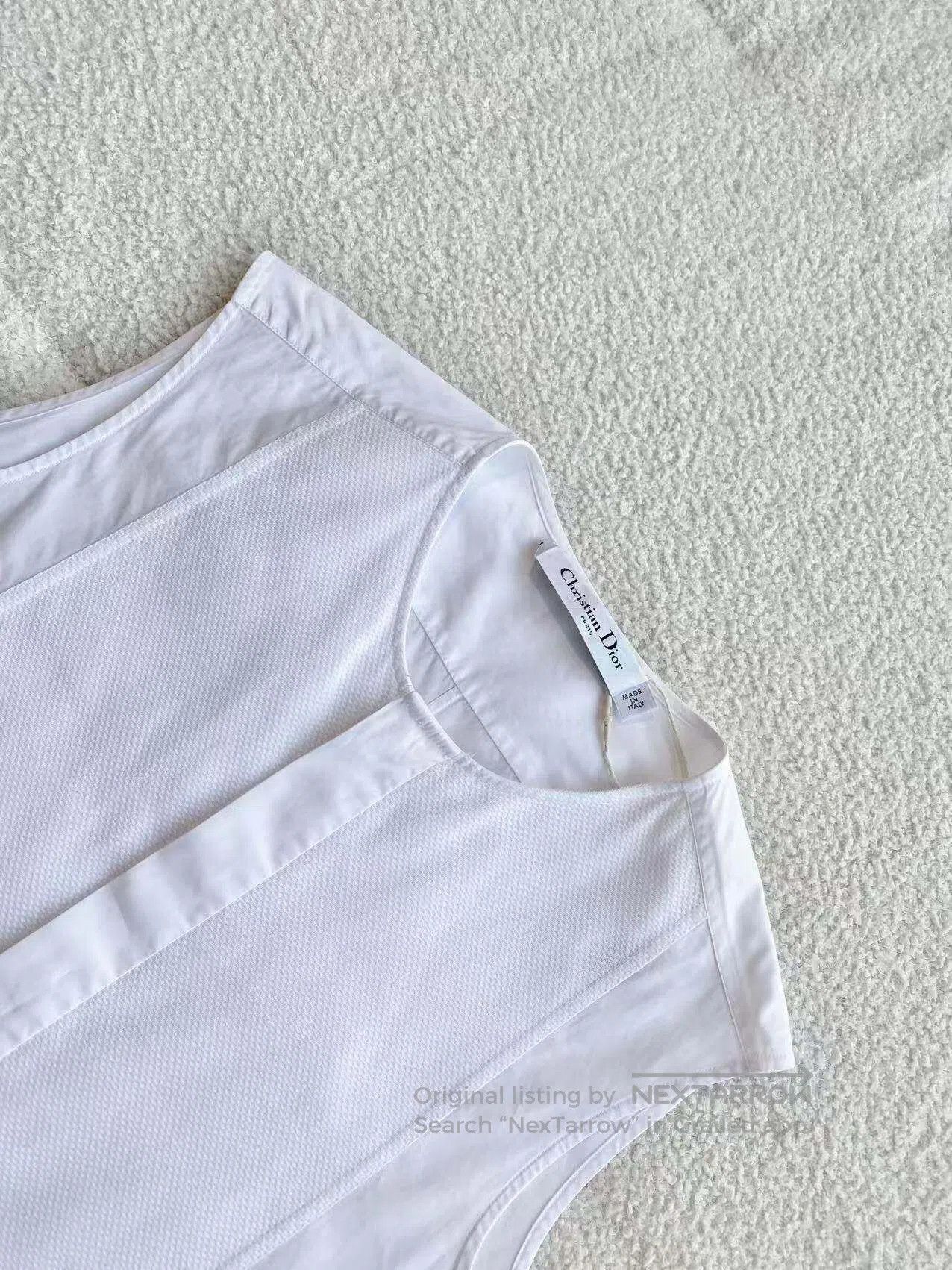 Dior Dior Little bee sleeveless shirt top| Size XXS / US 00 / IT 34 - 4 Thumbnail