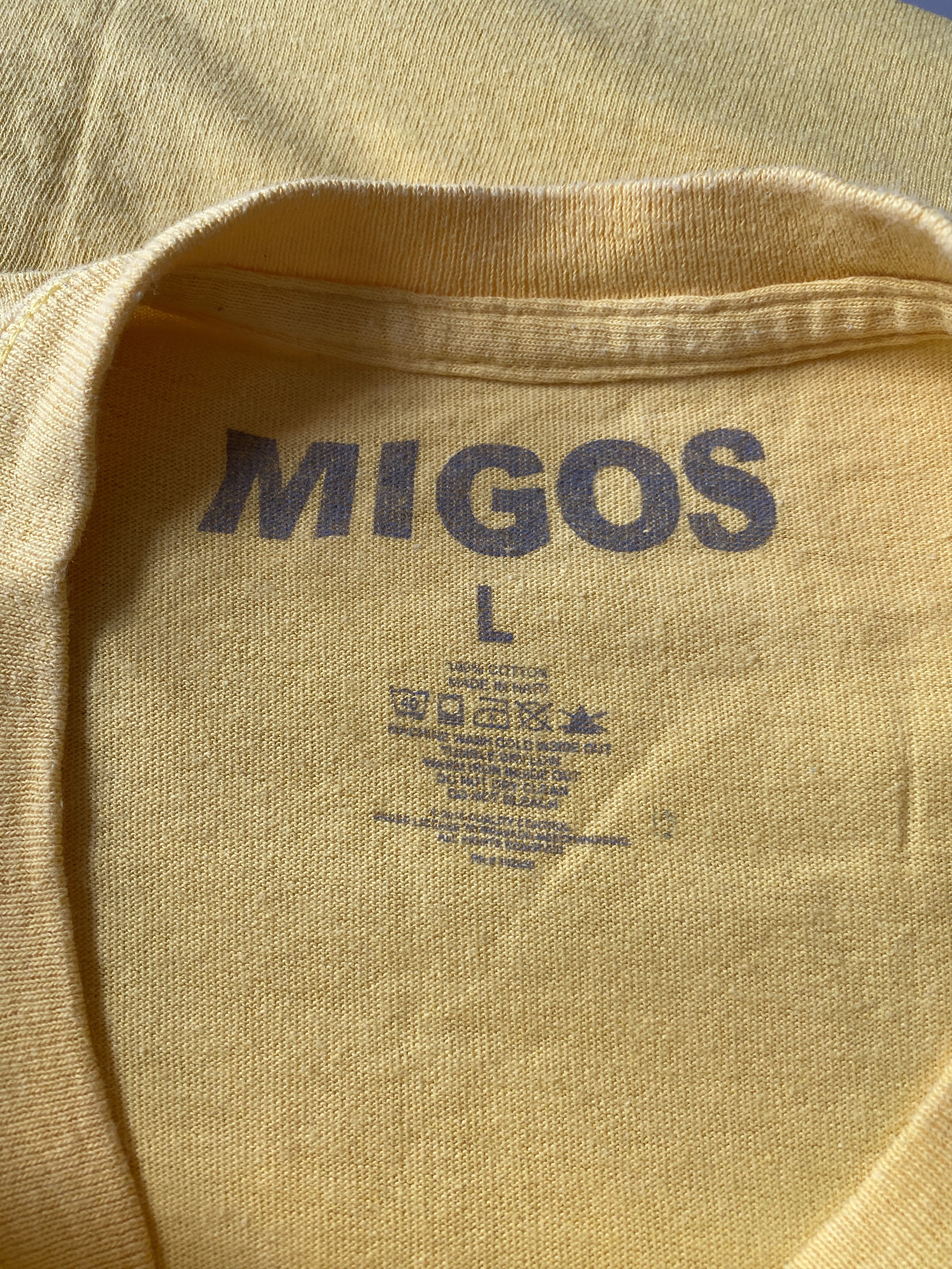 Rap Tees MIGOS HIP HOP CULTURE ALBUM RAP TEES Size US L / EU 52-54 / 3 - 4 Thumbnail
