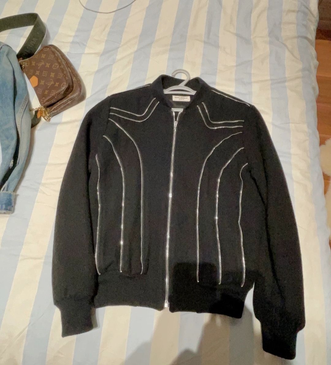 Saint Laurent Paris saint laurent jacket Size US S / EU 44-46 / 1 - 1 Thumbnail