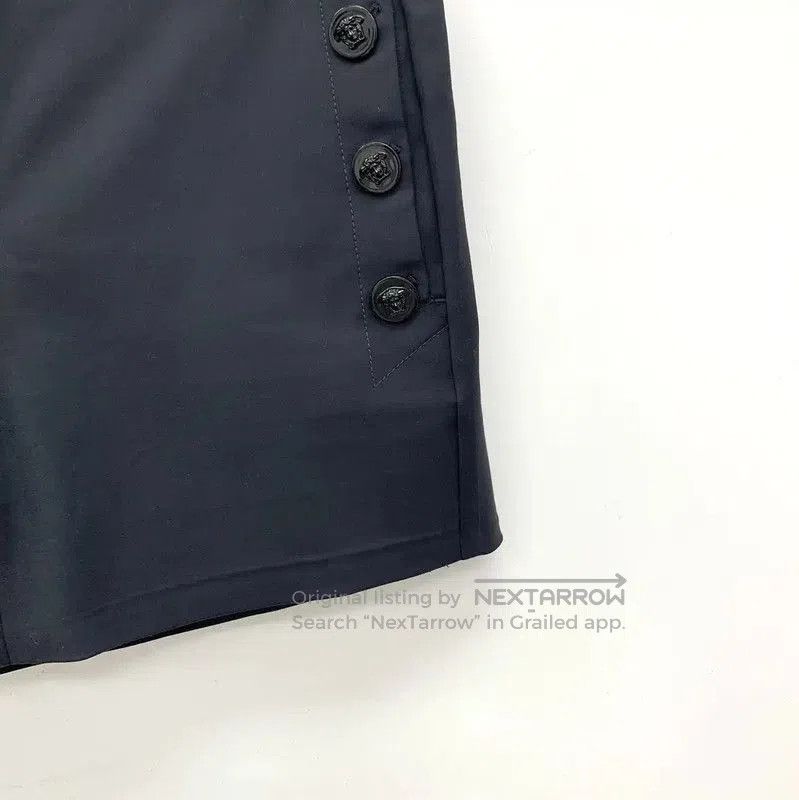 Versace Versace Black Cotton Women's Shorts . Size 23" - 3 Thumbnail