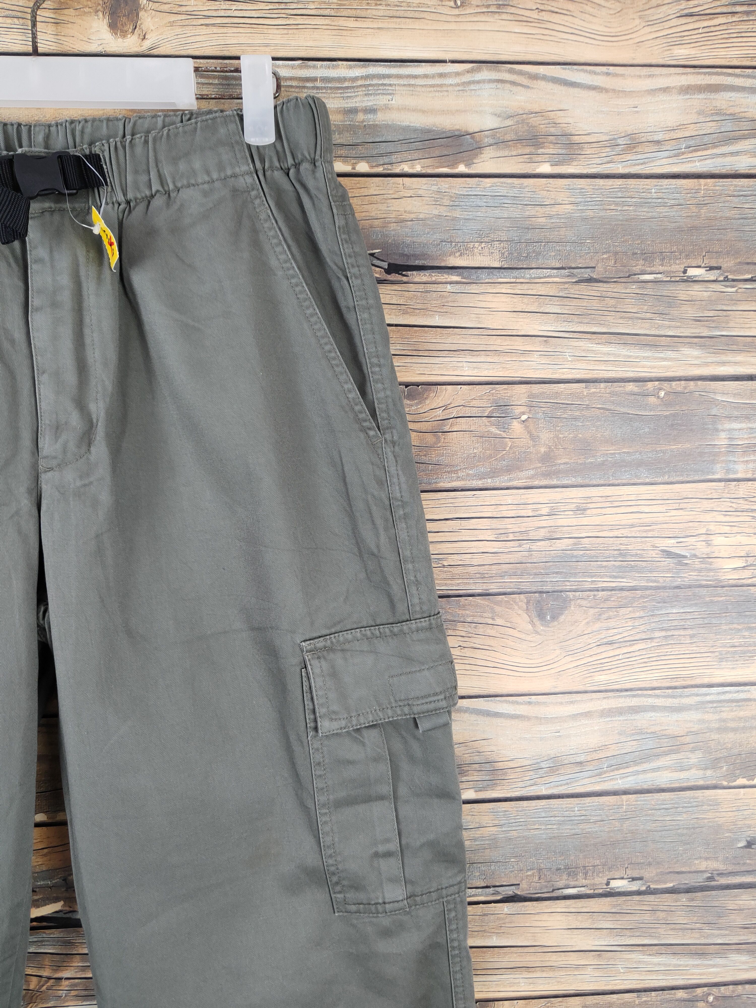Japanese Brand Uniqlo Green Multipocket Tactical Cargo Pants #W1023 Size US 31 - 5 Thumbnail