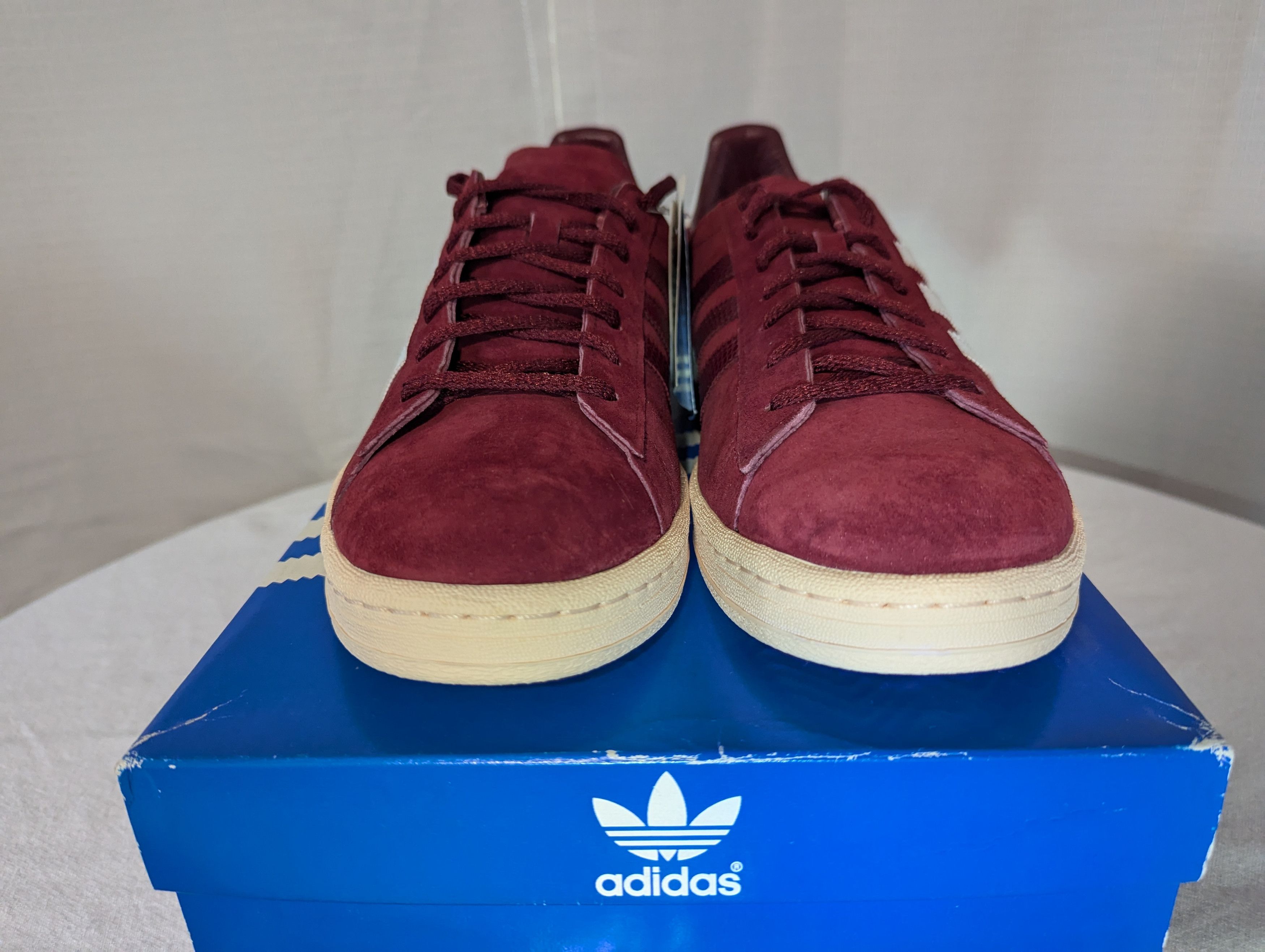Adidas × Footpatrol Adidas Campus 80s Footpatrol cardinal sz. 12.5 Size US 12.5 / EU 45-46 - 2 Thumbnail