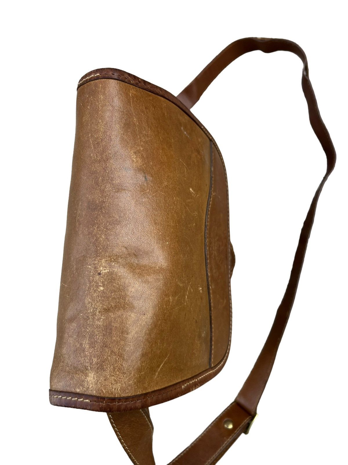 Leather × Vintage Vintage Gurkha Marley Hodgson Distressed Leather Bag Size ONE SIZE - 11 Thumbnail