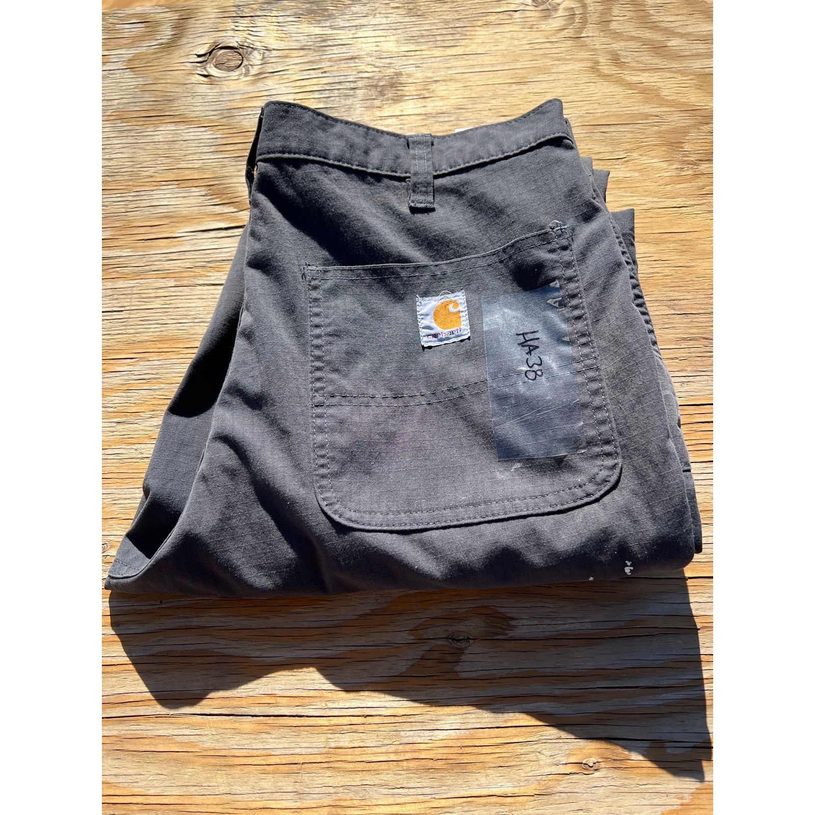 Carhartt Carhartt Relaxed Fit Gray Canvas Work Pants Mens 32x34 Size US 32 / EU 48 - 1 Thumbnail