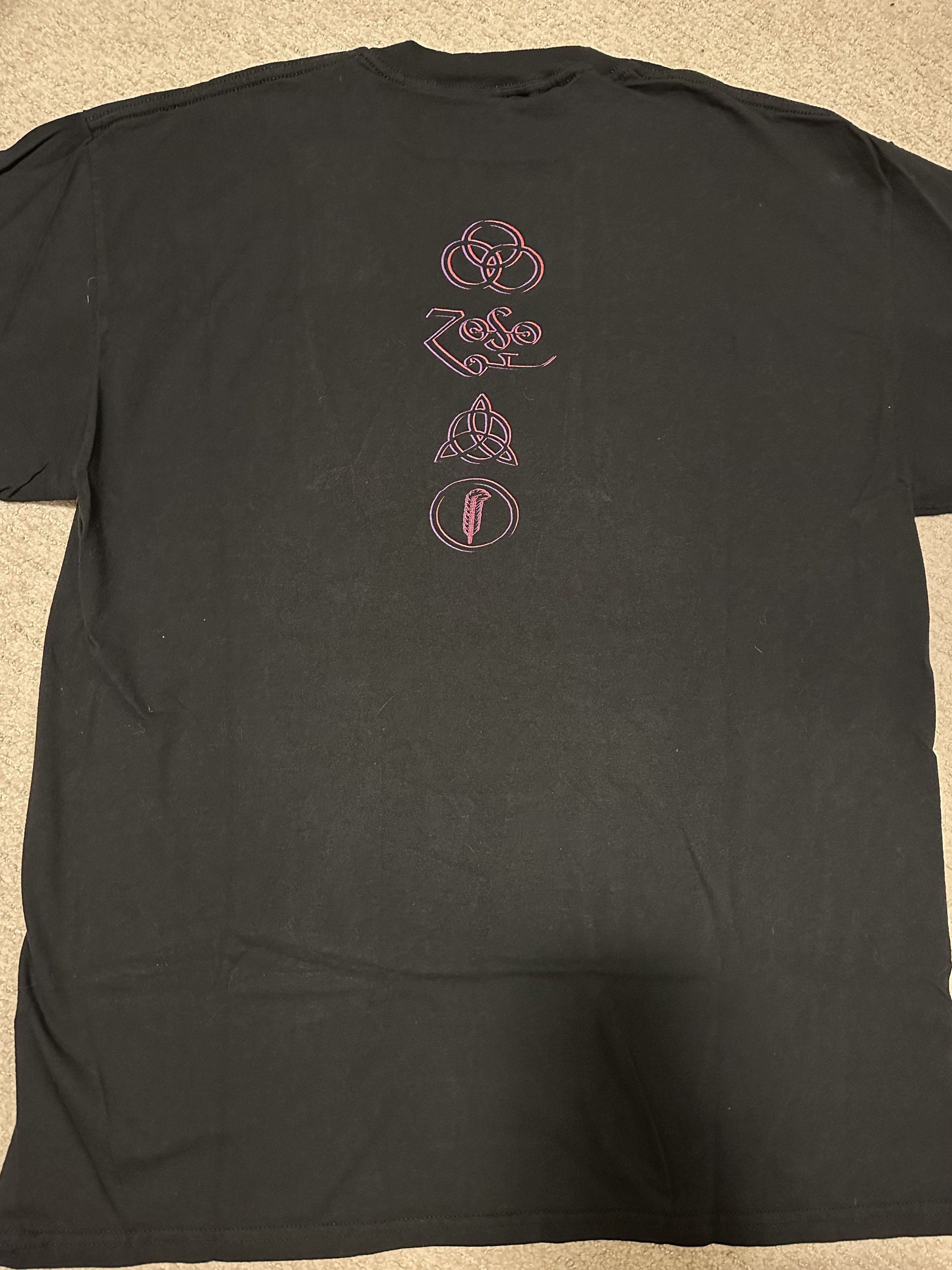 Vintage Led Zeppelin Vintage T-Shirt Size US XL / EU 56 / 4 - 2 Thumbnail
