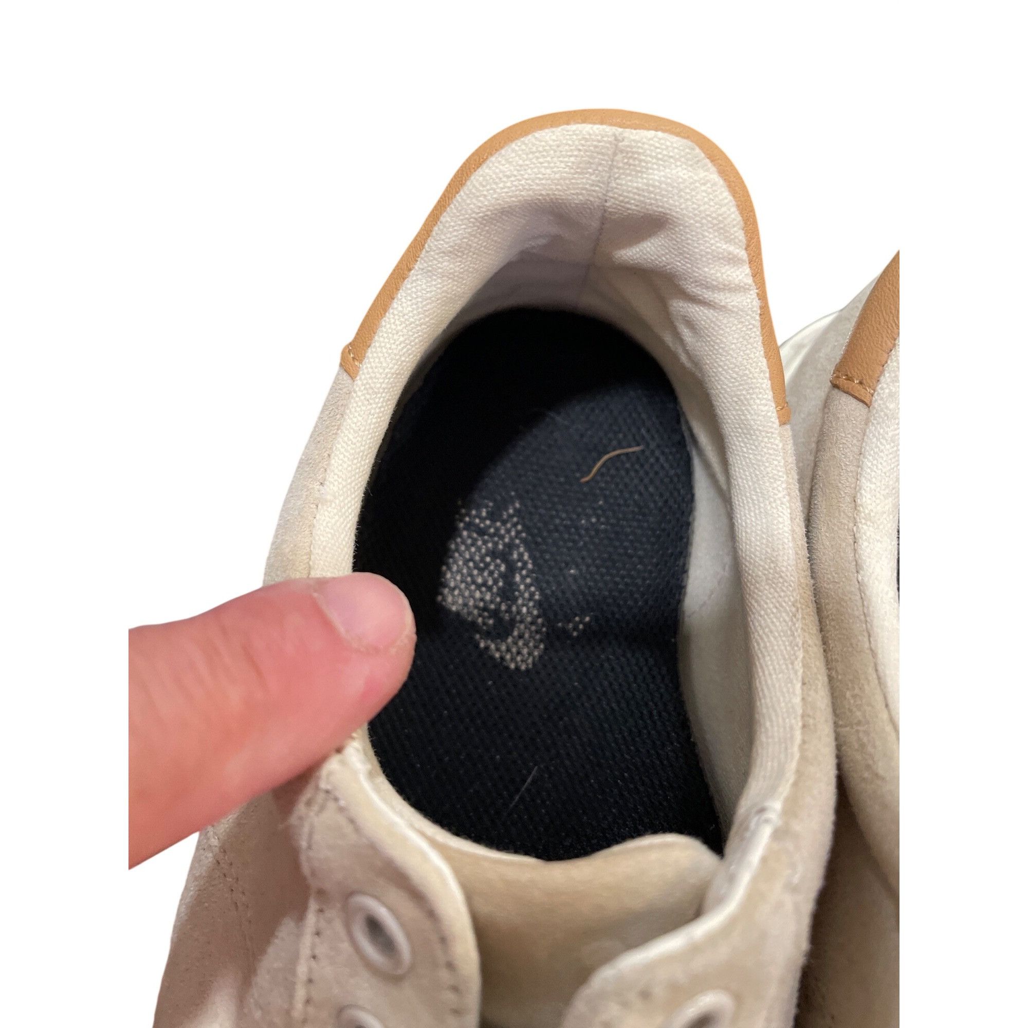 Ralph Lauren Ralph Lauren Lauren Angeline wms beige sheep leather sneaker Size US 7.5 / IT 37.5 - 12 Thumbnail