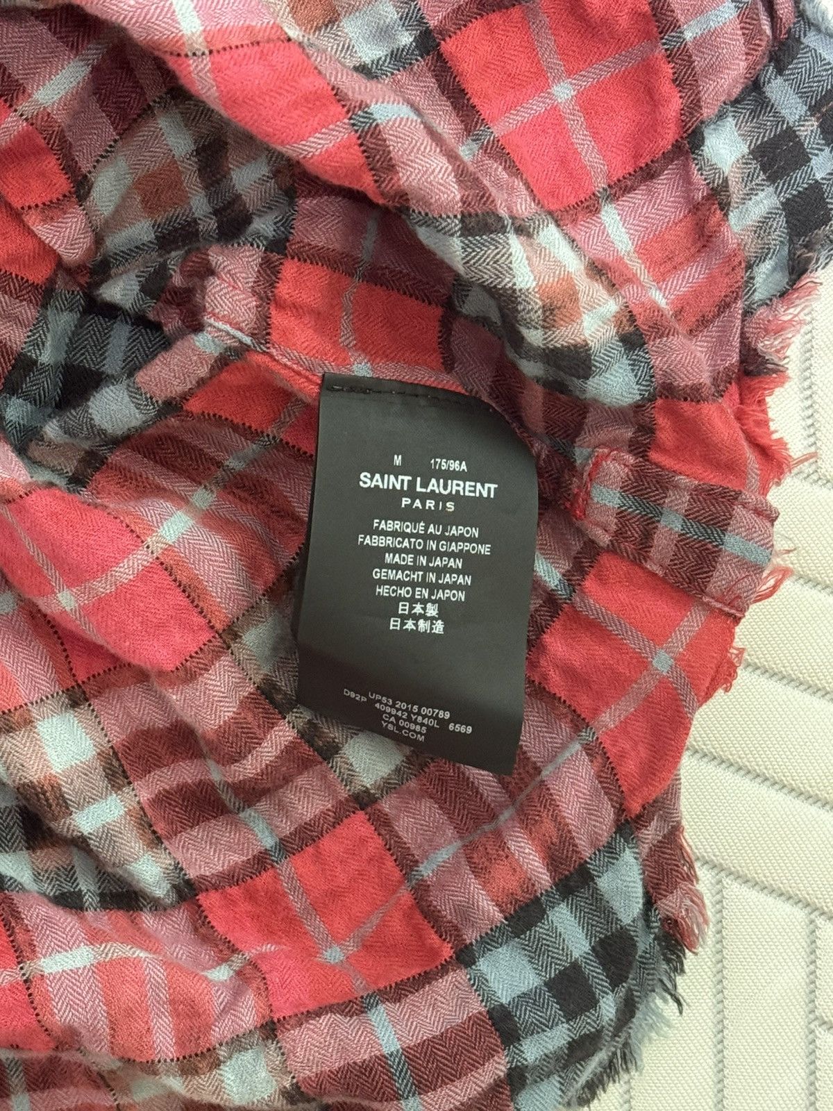 Saint Laurent Paris Saint laurent 16ss surf sound collection runway shirt Size US M / EU 48-50 / 2 - 5 Thumbnail