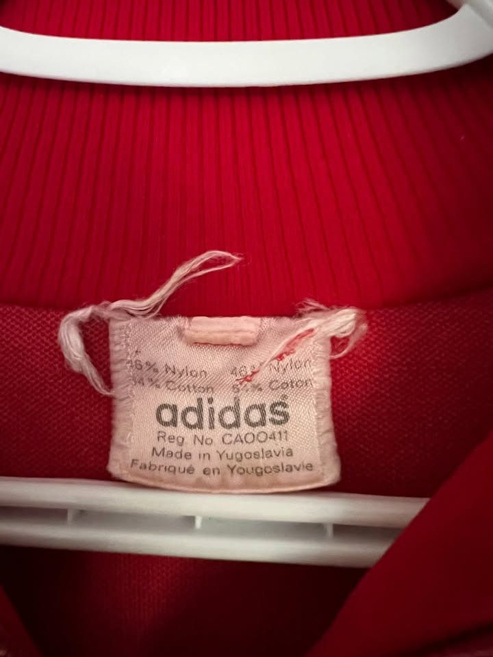 Adidas Vintage 1970s Adidas "CANADA" Back Hit Track Jacket Size US S / EU 44-46 / 1 - 4 Thumbnail