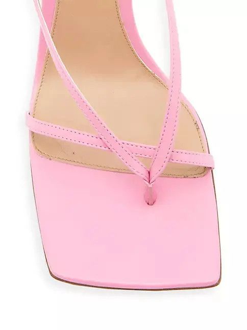 Bottega Veneta o1n1vont1224 Stretch Leather Sandals in Pink Size US 12 / IT 42 - 4 Thumbnail