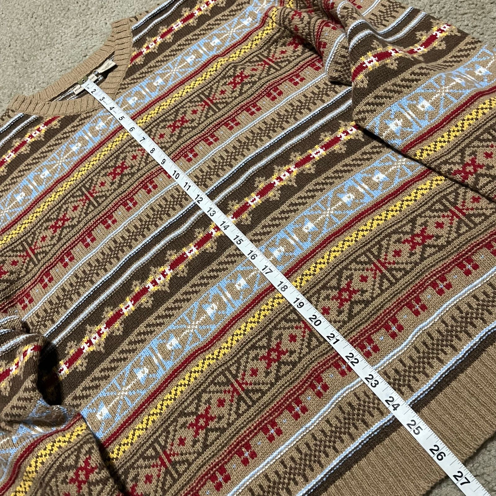 Other Ruff Hewn Colorful Aztec Thick Knit Sweater Large Size US L / EU 52-54 / 3 - 4 Thumbnail