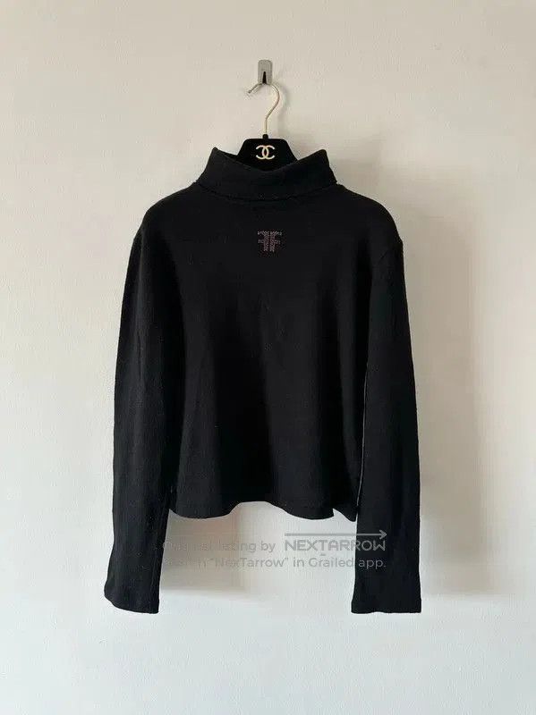 Fendi Fendi Black Wool Knit Pullover Sweater . Size XL / US 12-14 / IT 48-50 - 1 Thumbnail